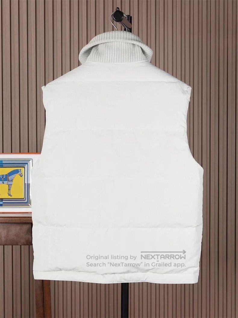 Hermes Hermes Grayish White Down Vest Size US M / EU 48-50 / 2 - 3 Thumbnail