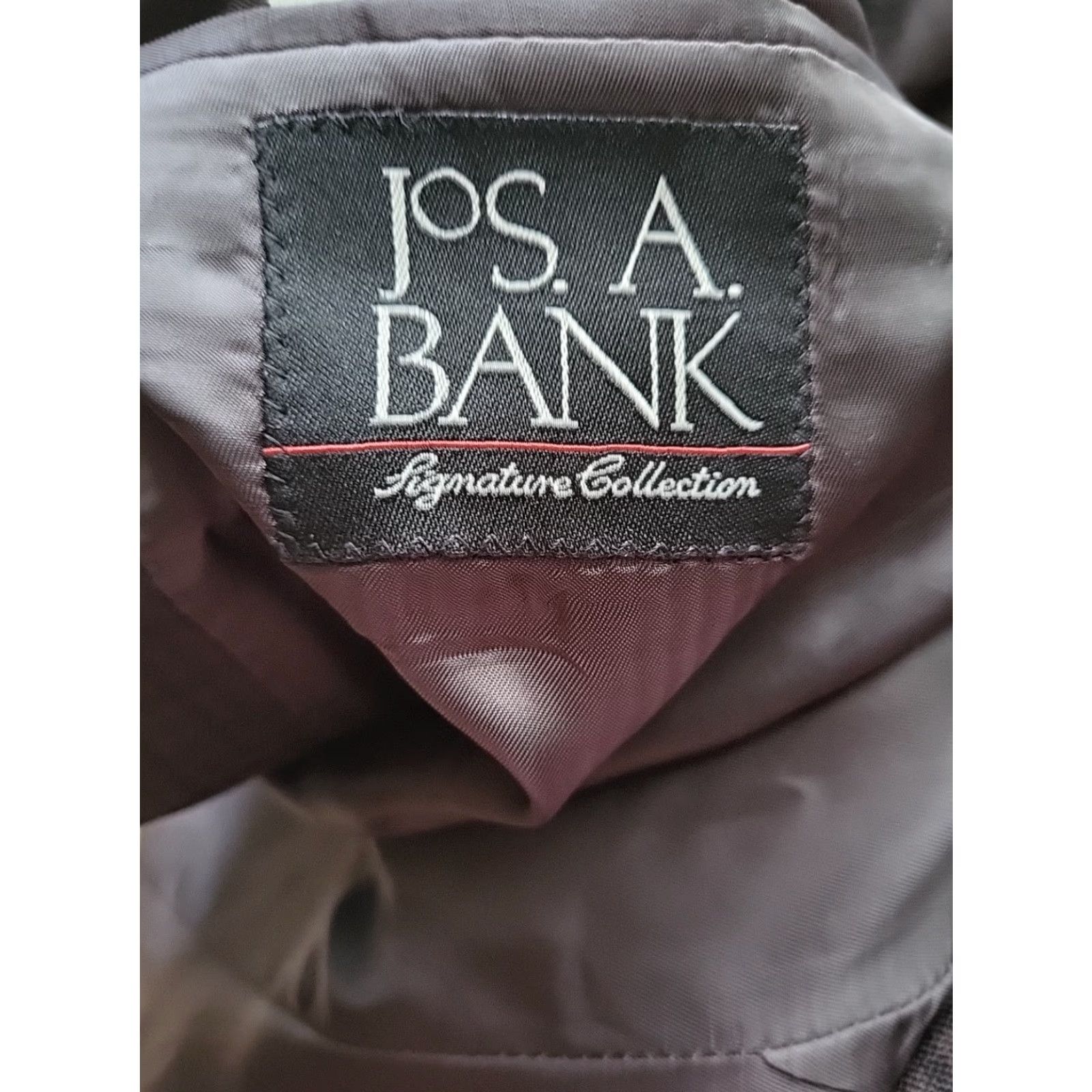Jos. A. Bank Jos. A. Bank Coat Brown Check Tweed Wool Silk 52R Men Size US L / EU 52-54 / 3 - 6 Thumbnail