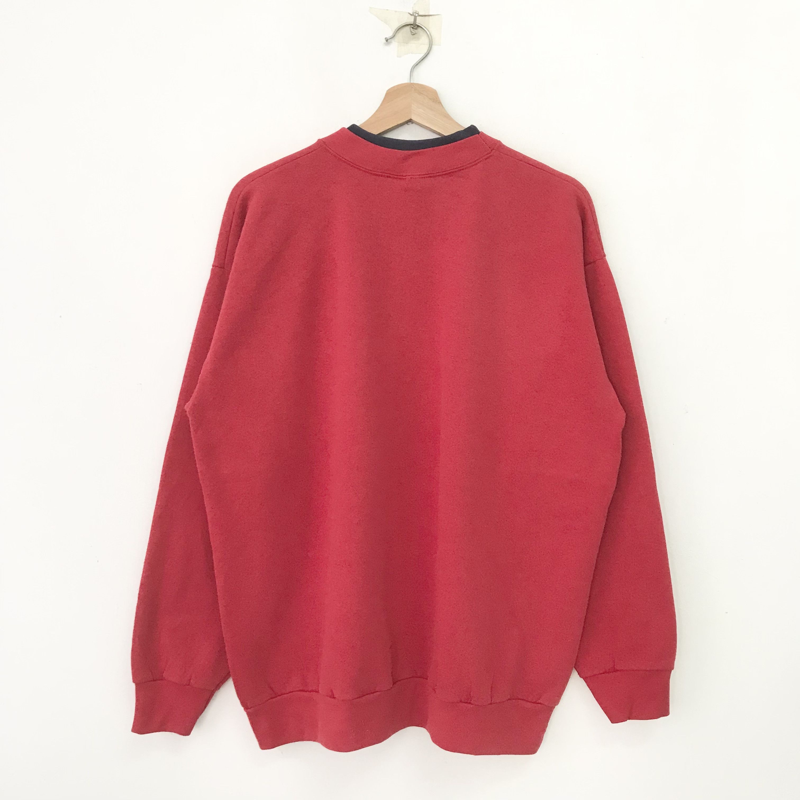 Japanese Brand Vintage Snowman Graphic Red Sweatshirt-63 Size US XL / EU 56 / 4 - 2 Thumbnail