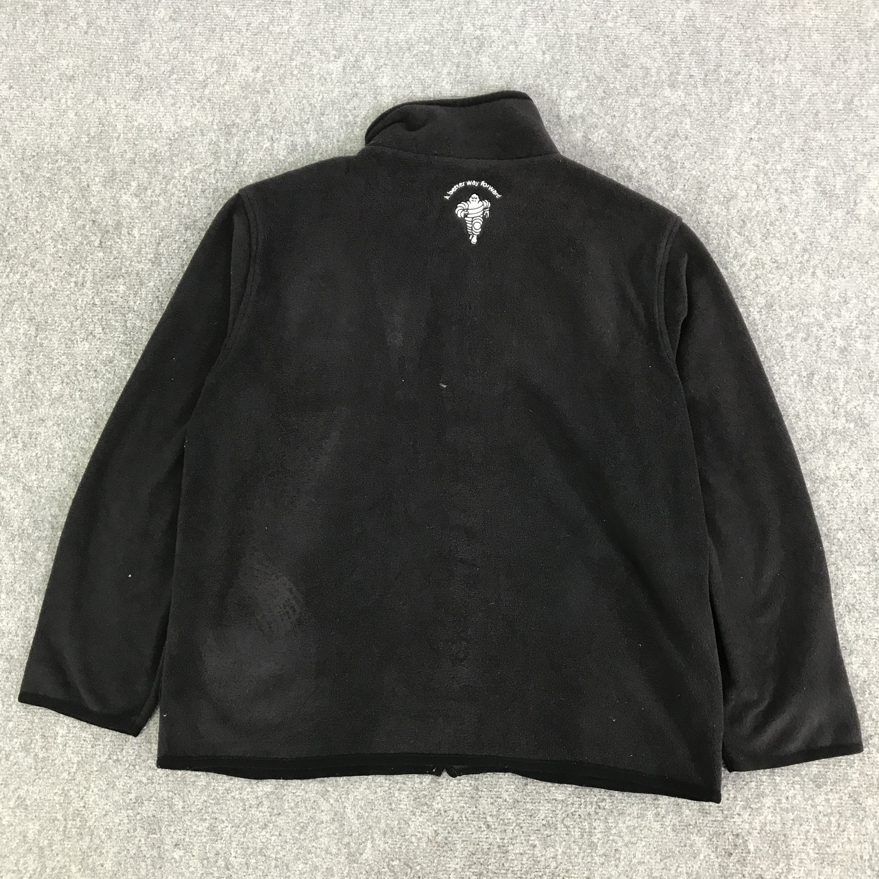 Japanese Brand MICHELIN RACING FLEECE JACKET K105B21 Size US L / EU 52-54 / 3 - 3 Thumbnail