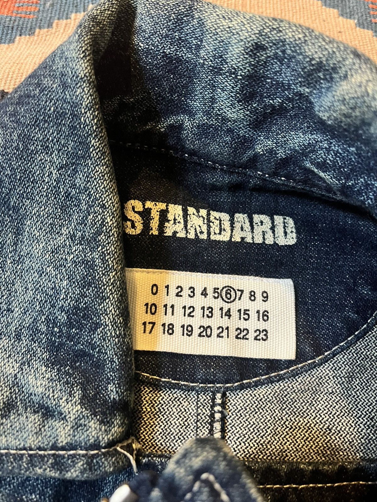 Maison Margiela Denim biker jacket cropped Size XS / US 0-2 / IT 36-38 - 4 Thumbnail