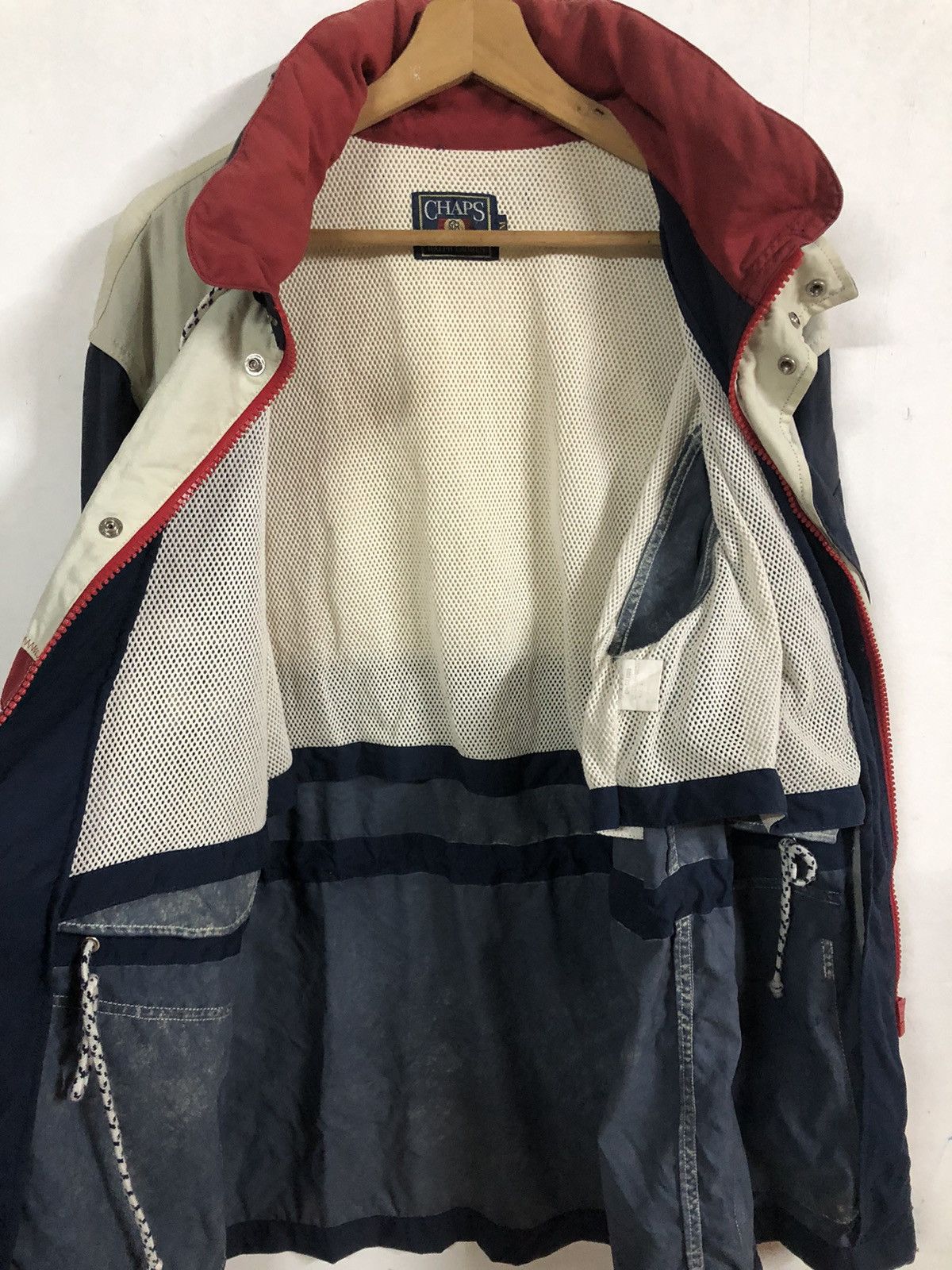 Designer × Ralph Lauren × Vintage Vintage 90’s Ralph Lauren Zipper Jacket Hoodie Size US M / EU 48-50 / 2 - 13 Thumbnail