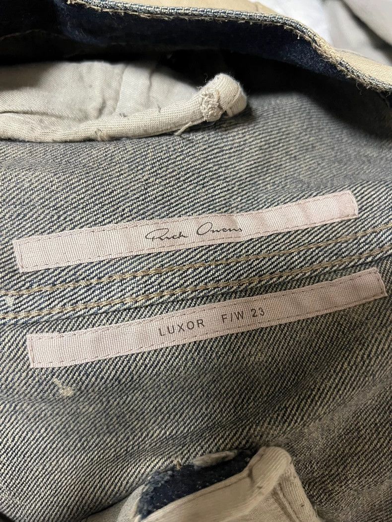 Rick Owens Rick Owens Baggy cattle with erosion hem-2506 Size US 36 / EU 52 - 5 Thumbnail
