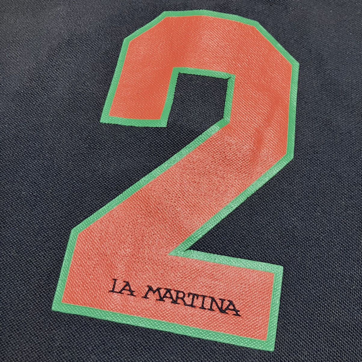 La Martina Vintage LA MARTINA Polo Argentino Embroidered #2 Polo Shirt Size US L / EU 52-54 / 3 - 13 Thumbnail