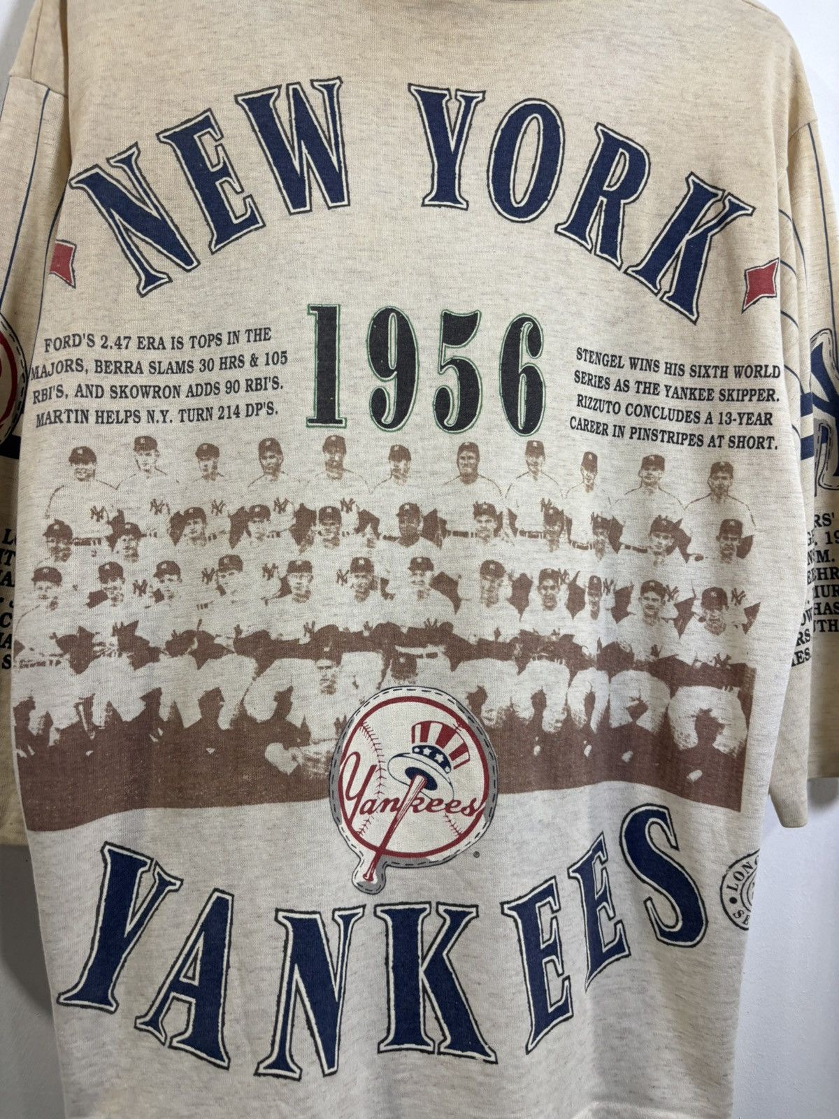 New York Yankees × Vintage Vintage New York Yankees Raglan Shirt Size US L / EU 52-54 / 3 - 4 Thumbnail