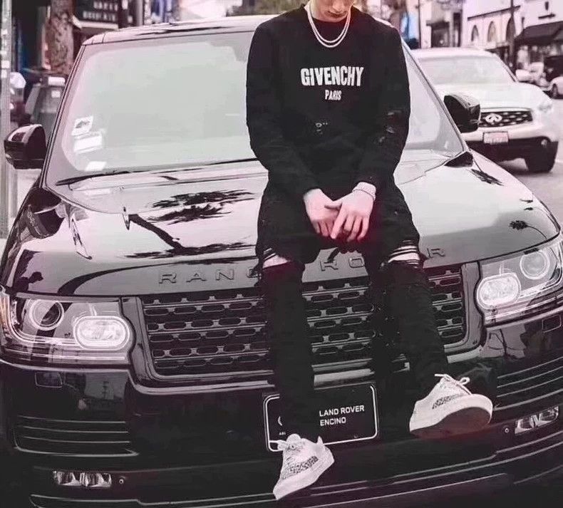 Givenchy Givenchy Show model ripped hoodie Size US L / EU 52-54 / 3 - 1 Thumbnail