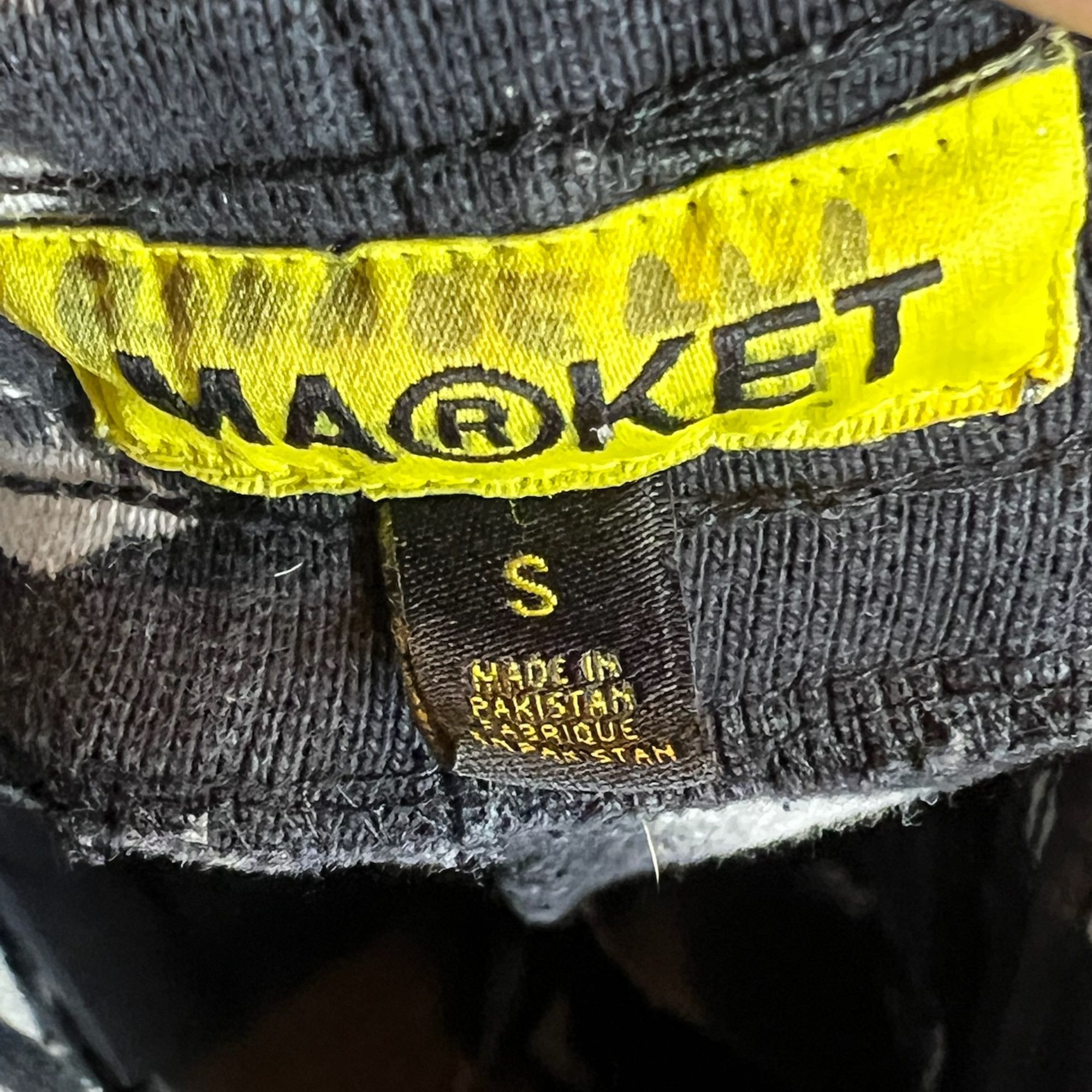 Market Market Skelly Digital Dunk Sweat Pants Black & White Graphic Size US 28 / EU 44 - 7 Thumbnail