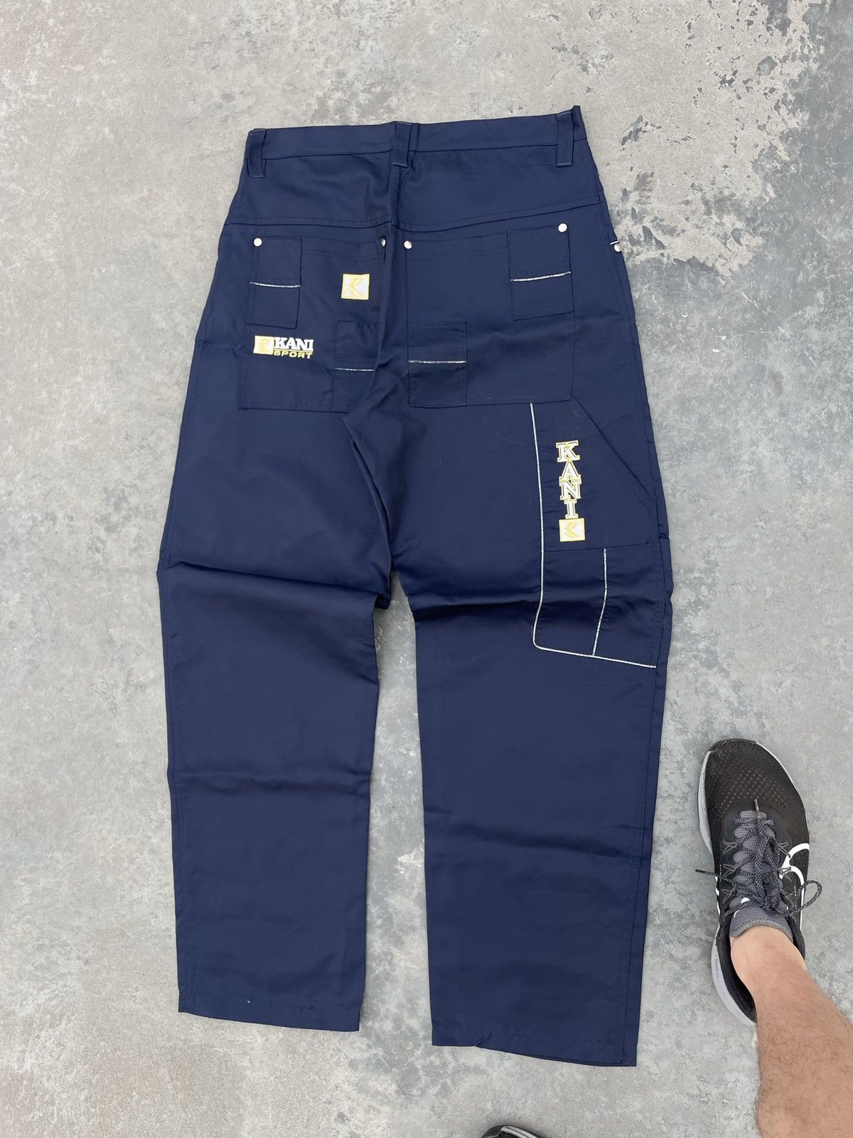 Karl Kani VINTAGE KARL KANI Y2K CARPENTER HIP HOP RAP OG PANTS BAGGY Size US 36 / EU 52 - 7 Thumbnail