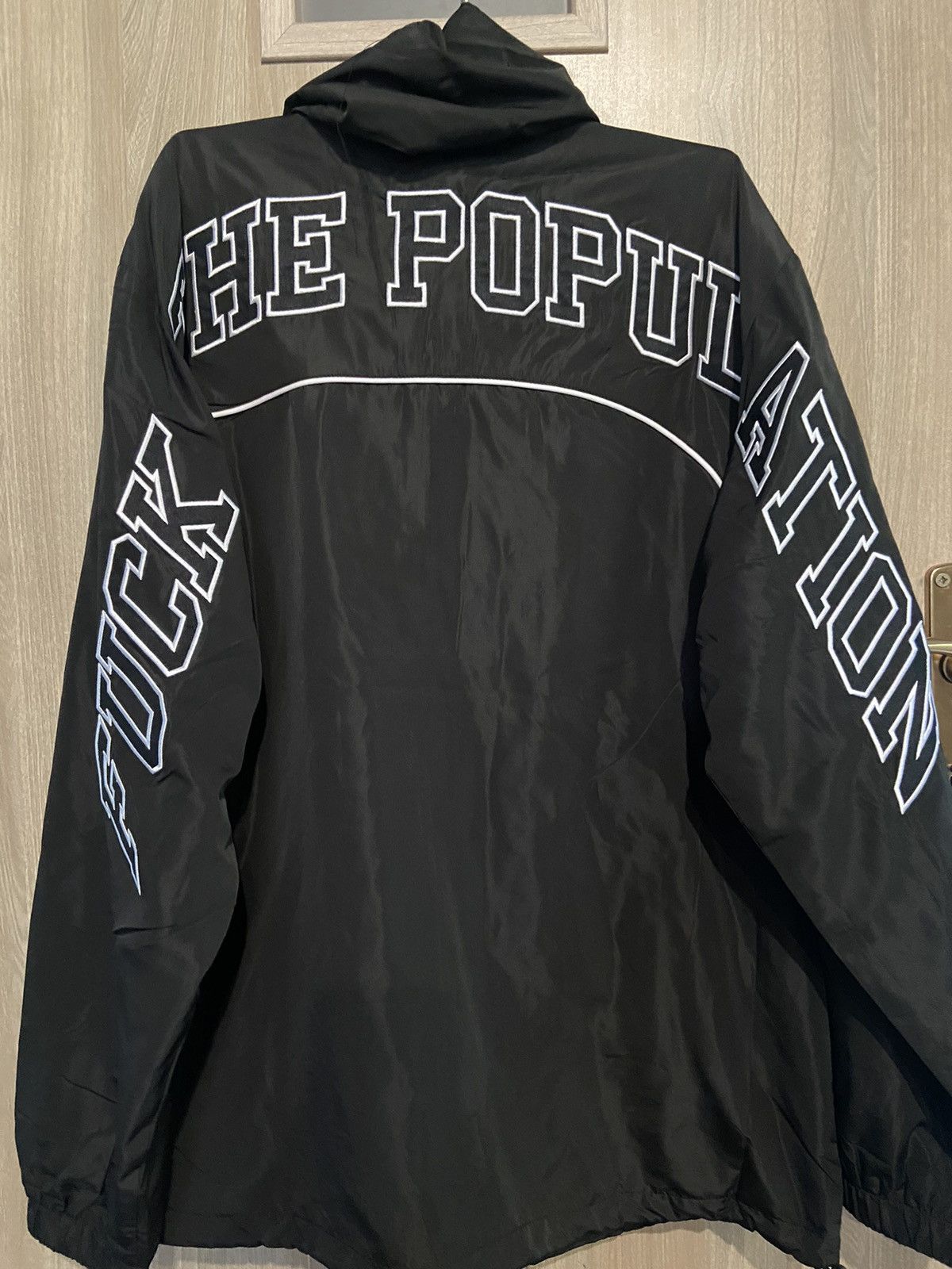 Fuck The Population Spell out Trek jacket Size US L / EU 52-54 / 3 - 6 Thumbnail
