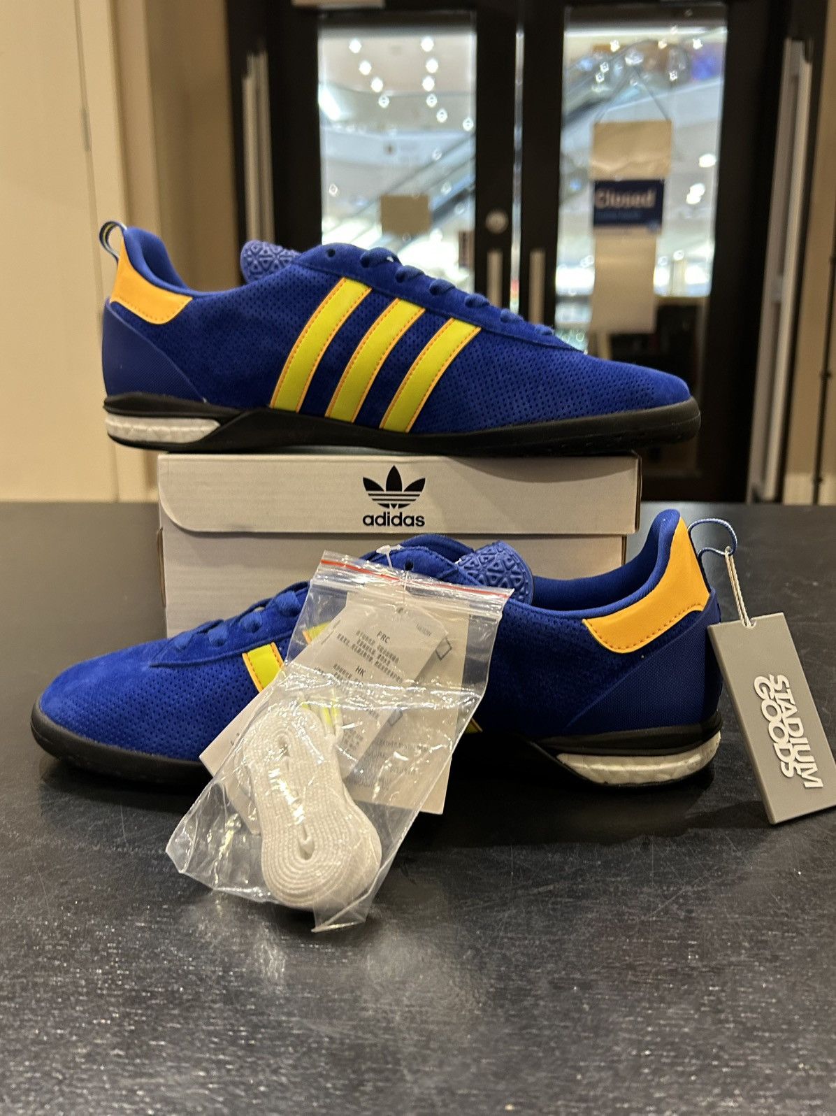 Adidas × Palace Adidas X Palace Gazelle Indoor - Blue Size US 9.5 / EU 42-43 - 2 Thumbnail