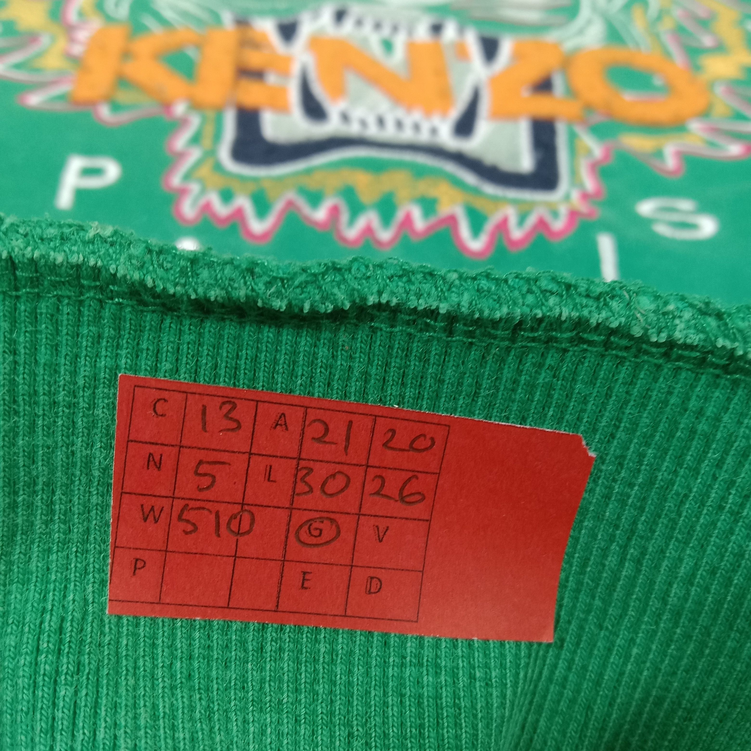 Japanese Brand × Kenzo × Vintage Kenzo Paris Japanese Brand Center Design Sweatshirt Size US M / EU 48-50 / 2 - 8 Thumbnail