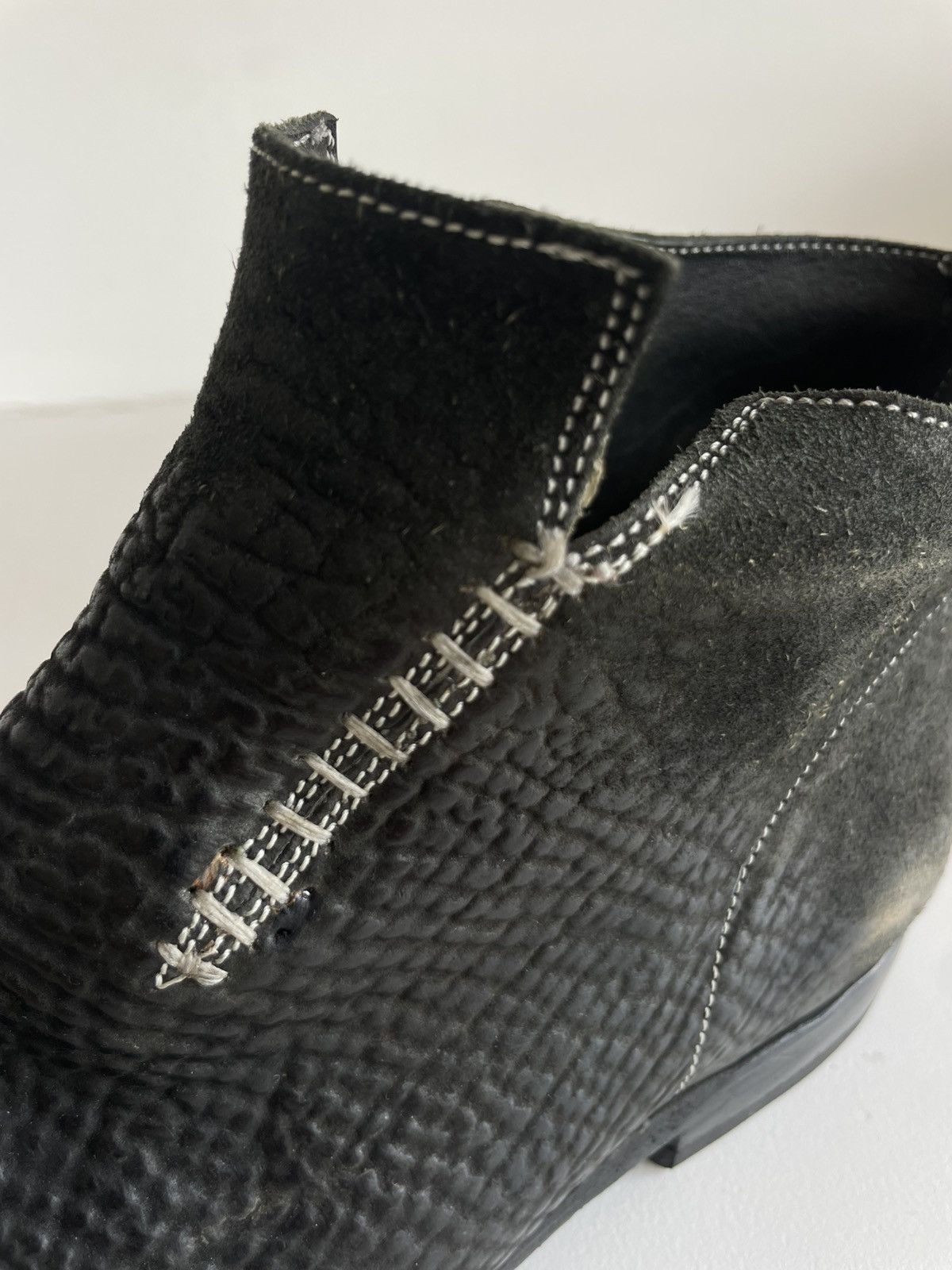 A1923 Handmade A1923 ankle boots in one-piece horse leather Size US 10 / EU 43 - 5 Thumbnail
