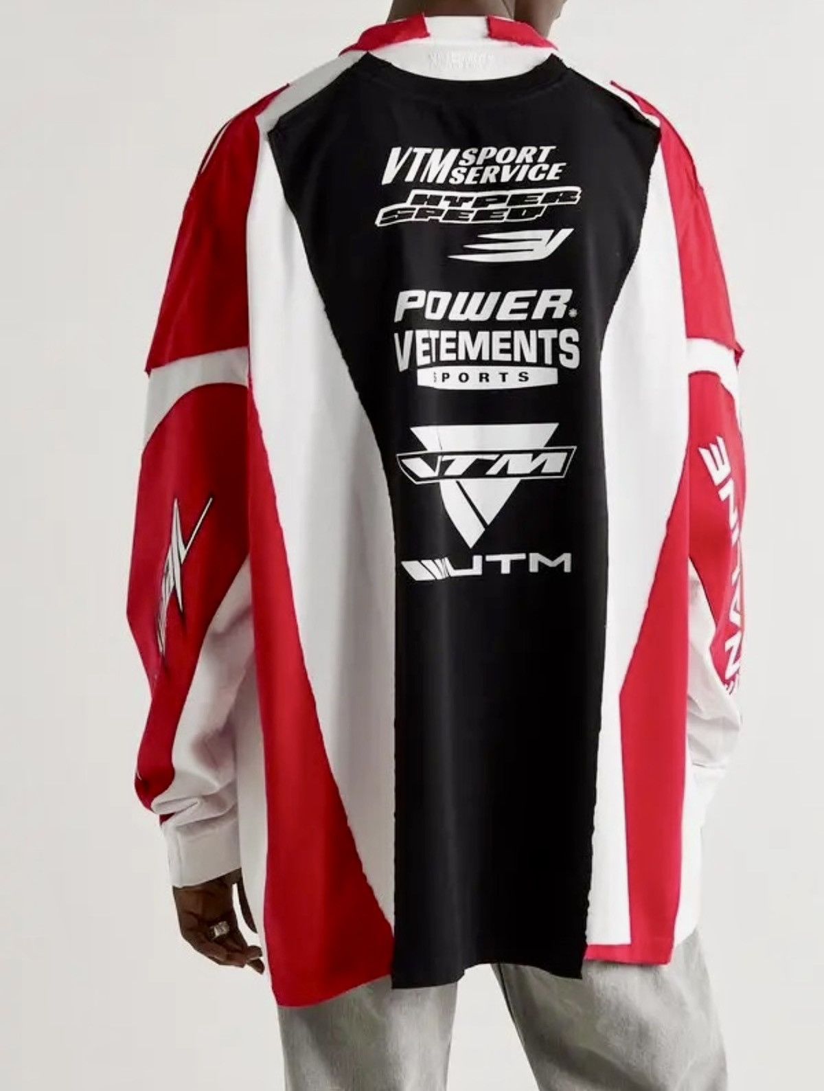 Vetements New Limited Edition Layered Stitched Overlay Long Sleeved T Size US M / EU 48-50 / 2 - 6 Thumbnail