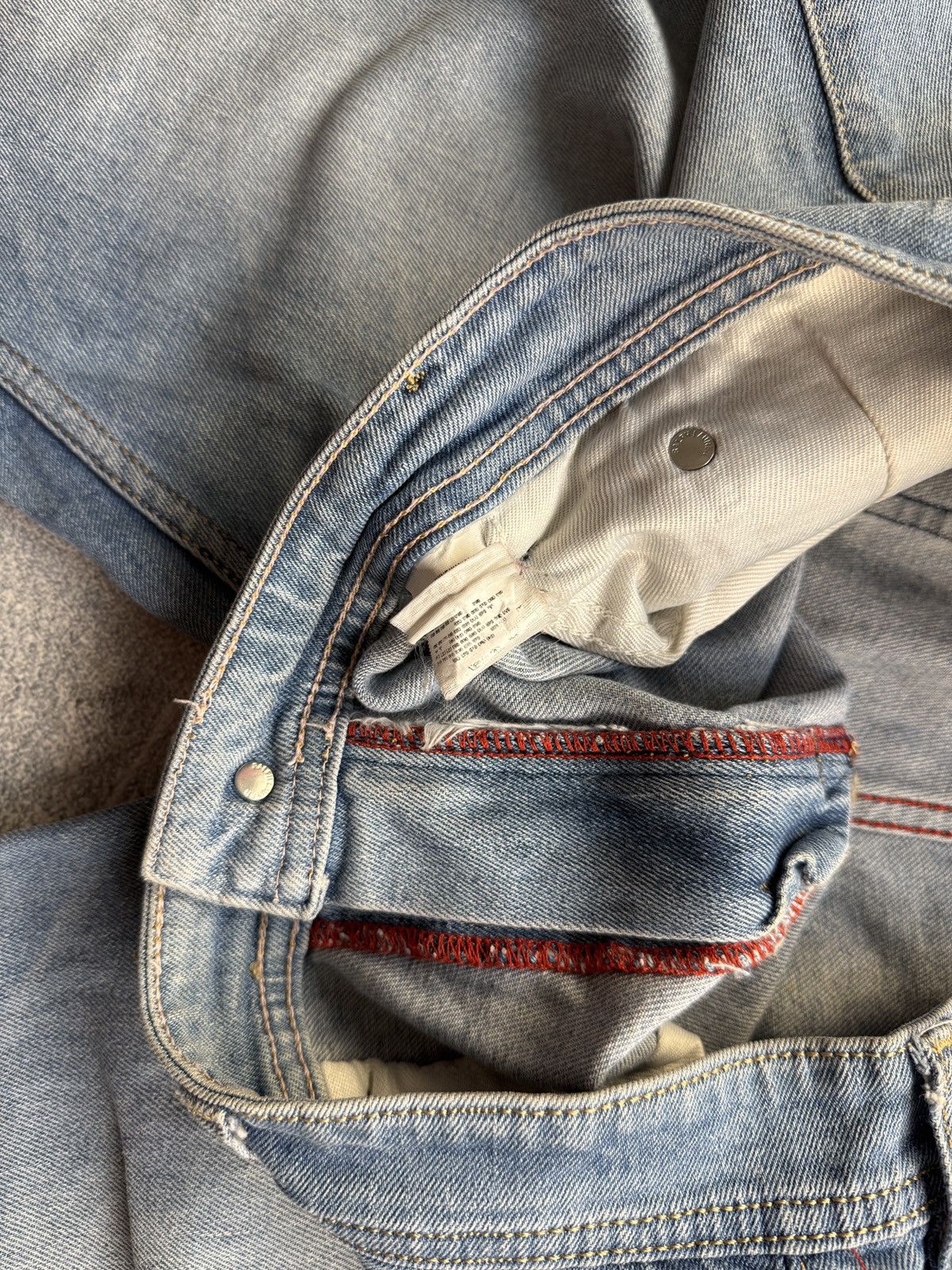 Polo Ralph Lauren Polo Ralph Lauren Jeans Y2K Avantgarde Distressed Washed Size US 36 / EU 52 - 9 Thumbnail