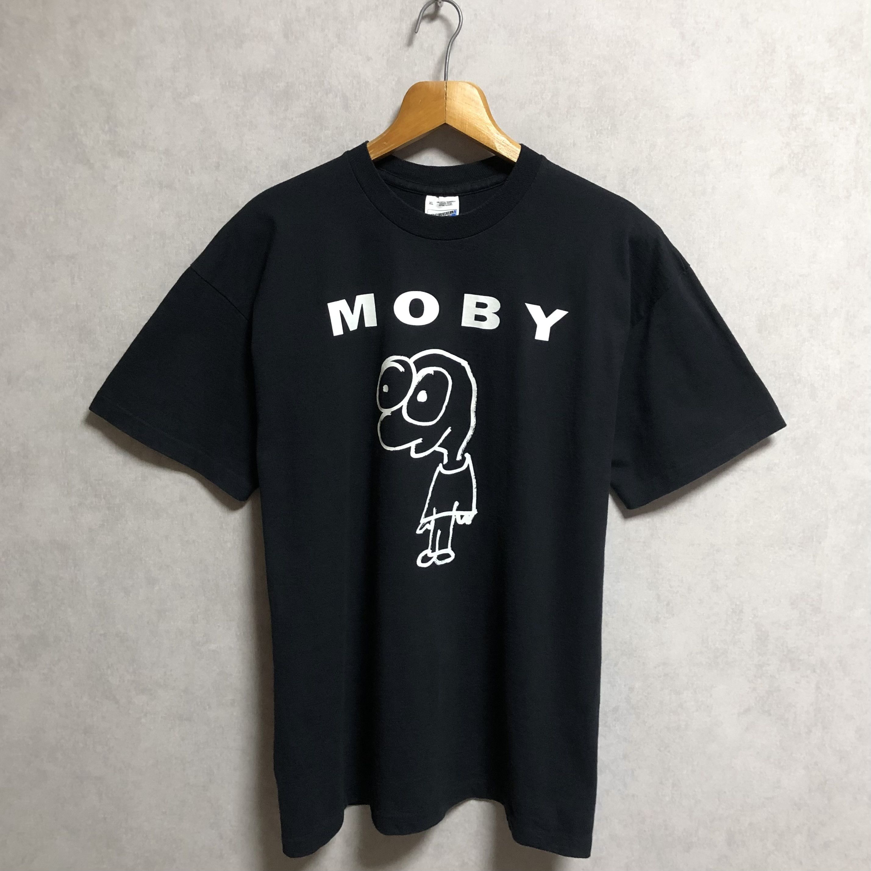 Band Tees Vintage 1995 MOBY Everything Is Wrong Tee Size US XL / EU 56 / 4 - 1 Thumbnail