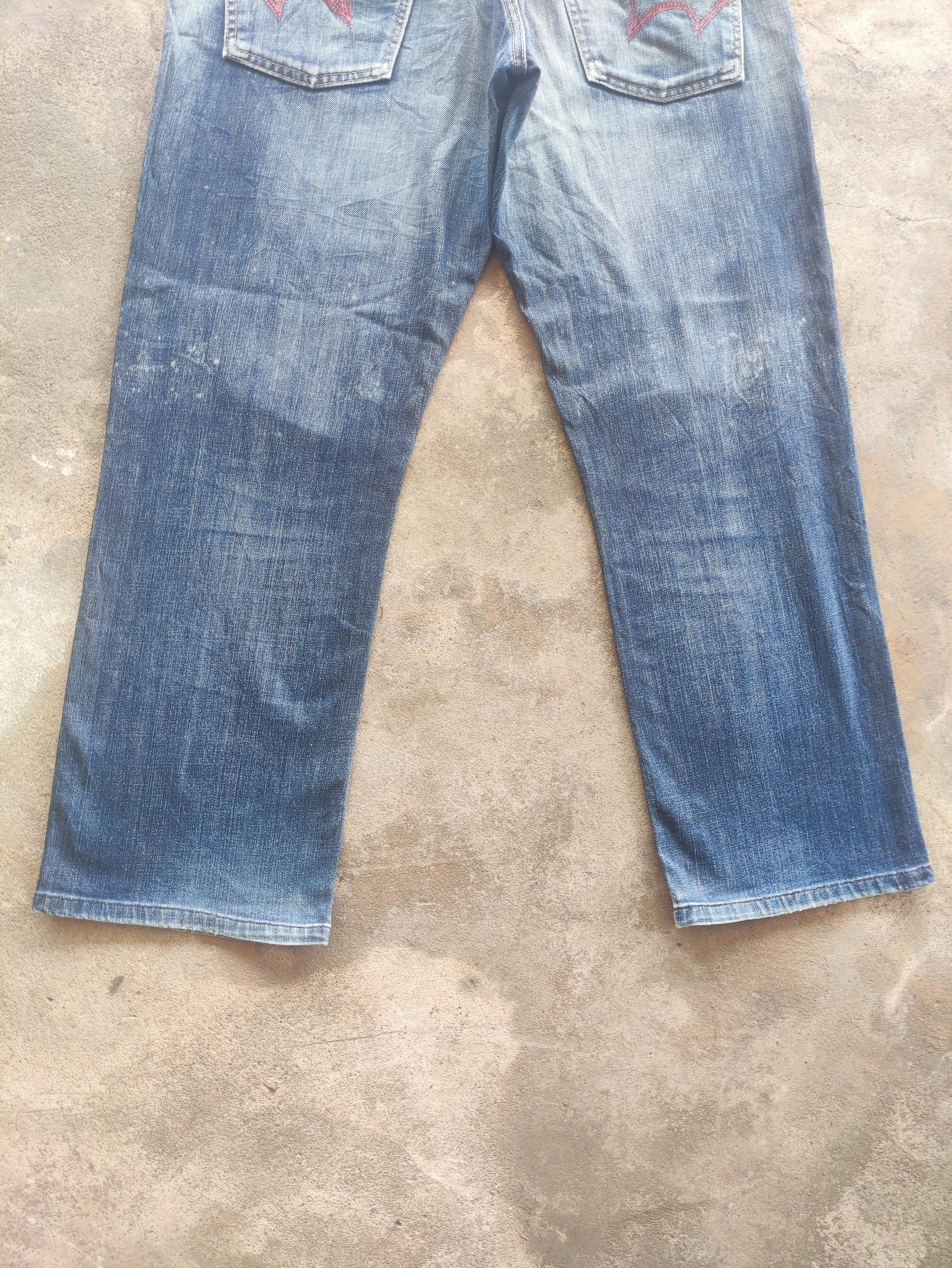 Edwin × Jean W37 Vintage Edwin Made In Japan Distressed Denim Faded Pants Size US 37 - 11 Thumbnail