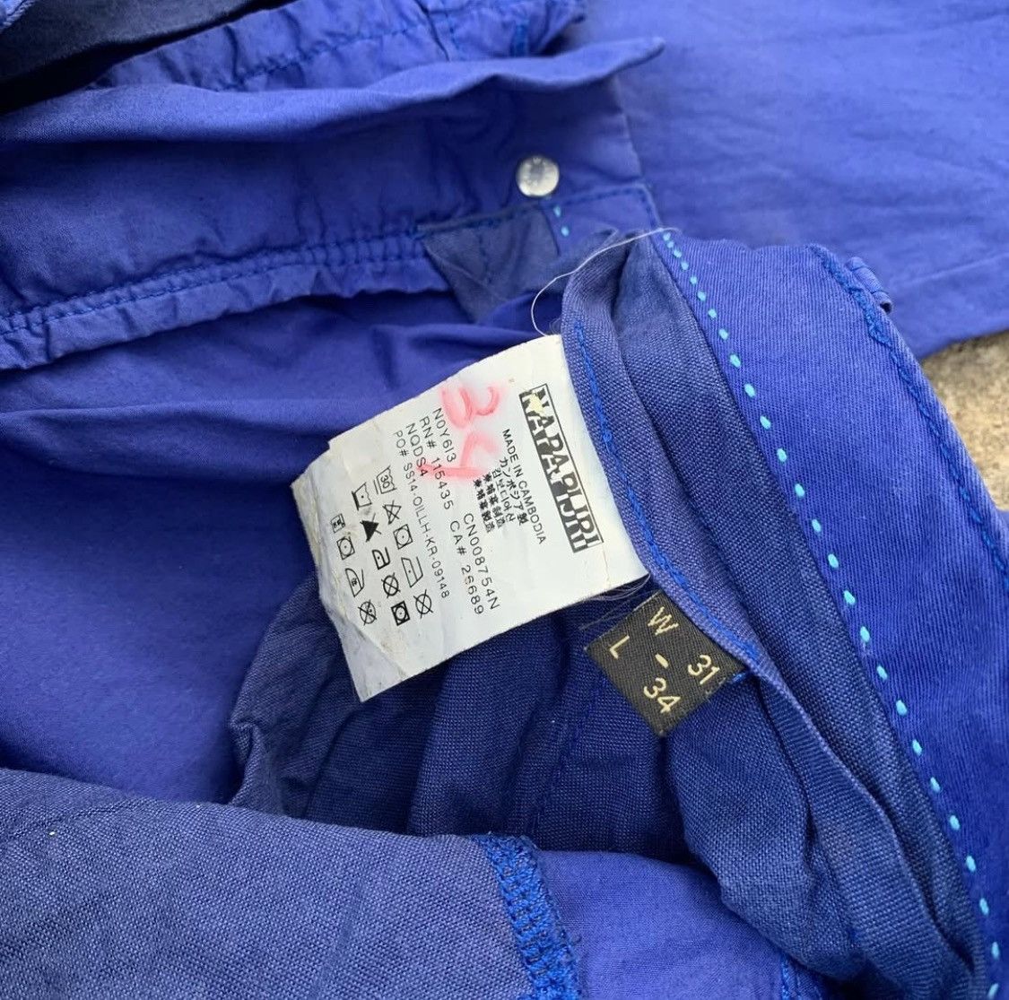 Japanese Brand × Napapijri Napapijri Long Pants Size US 31 - 7 Thumbnail