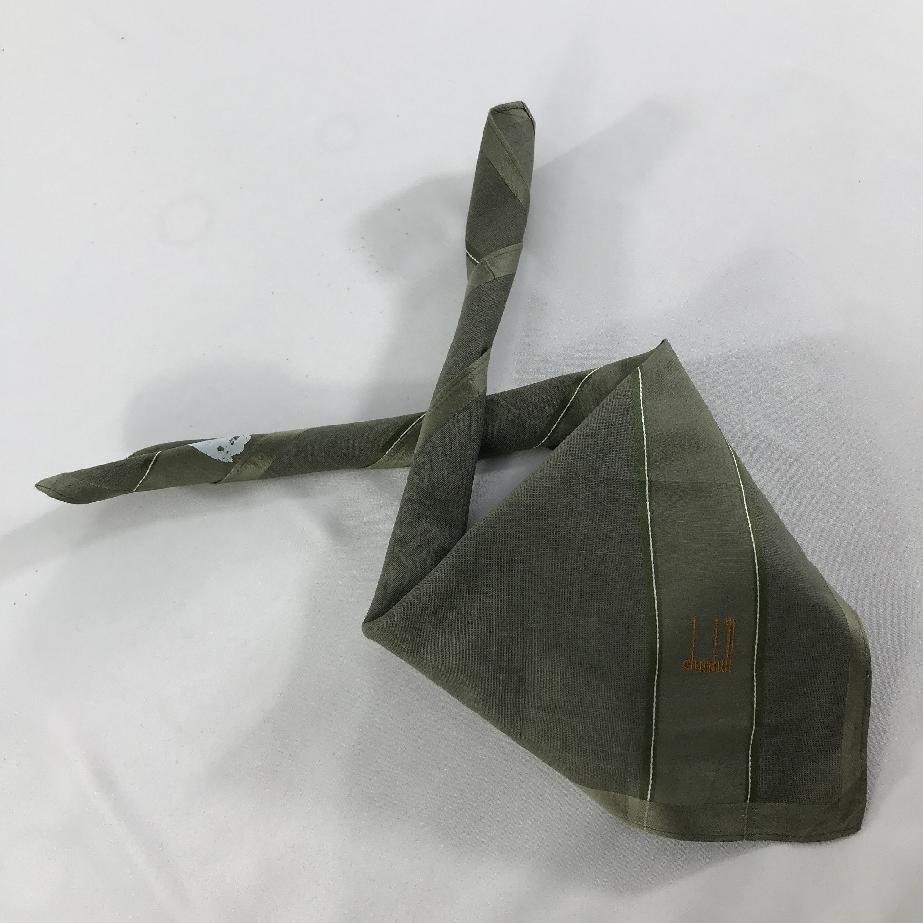 Alfred Dunhill × Vintage Dunhill Bandana / Handkerchief / Neckerchief - S1259 Size ONE SIZE - 4 Thumbnail