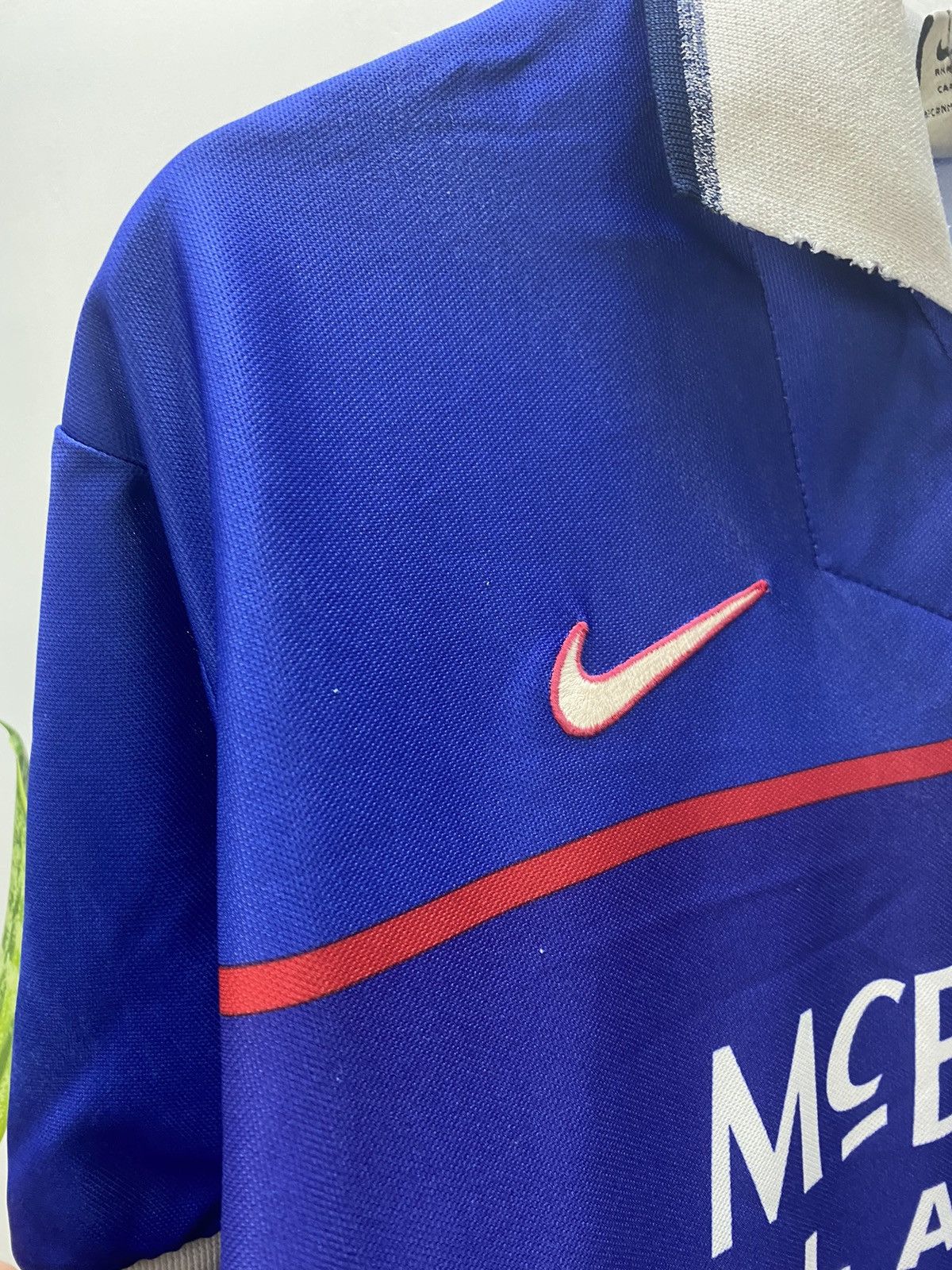 Nike × Vintage Glasgow Rangers 1997-1999 Home Jersey Football Shirt Soccer Size US L / EU 52-54 / 3 - 9 Thumbnail