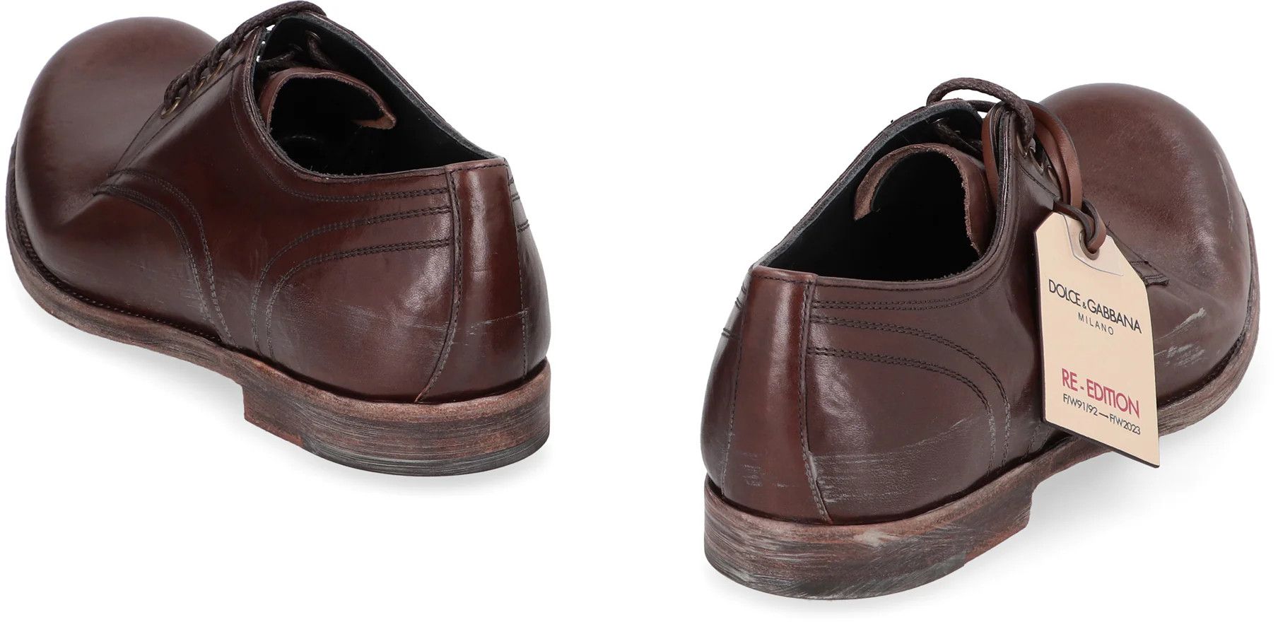 Dolce & Gabbana o1y0125 Laced Shoes in Brown Size US 7 / EU 40 - 3 Thumbnail
