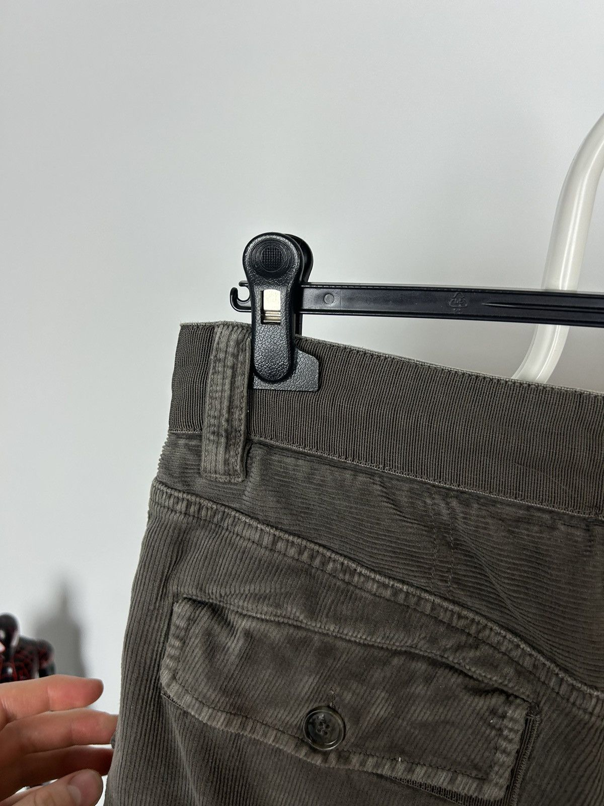 Dolce & Gabbana × Vintage Vintage Dolce&Gabbana Cargo Corduroy Japanese Pants Size US 30 / EU 46 - 15 Thumbnail