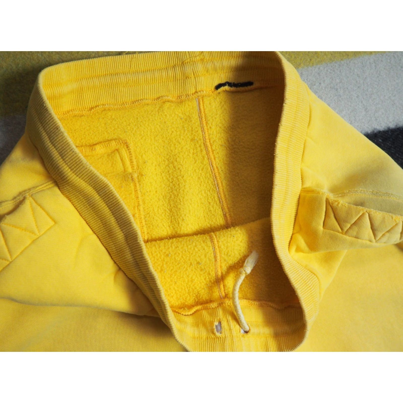 Vintage VINTAGE Canterbury NZ Pastel Yellow Cotton Rugby Sweatpants 38x30 XL Mens 90s Pacific Canterbury Size US 36 / EU 52 - 5 Thumbnail