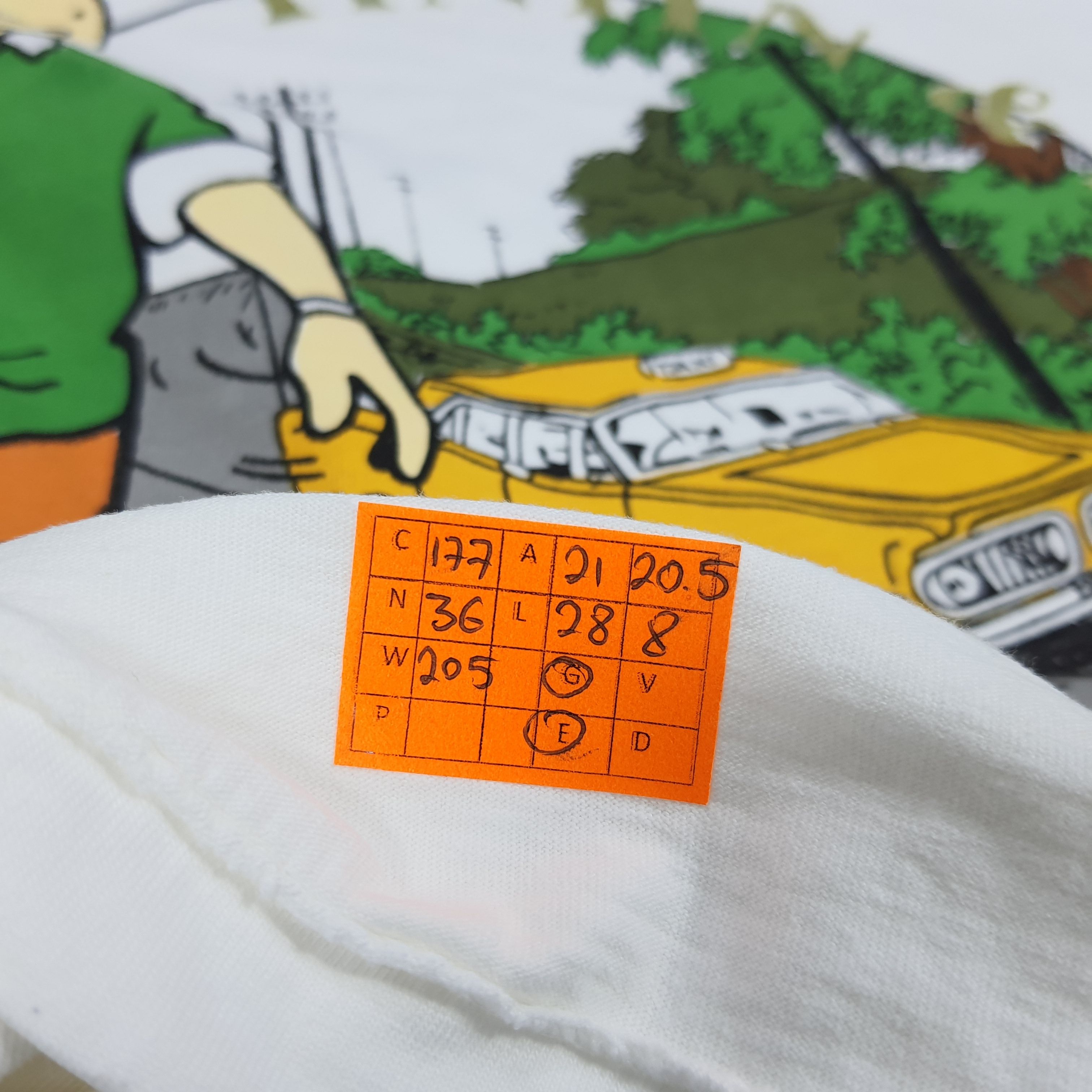 Cartoon Network × Vintage Vintage The Adventure Of TinTin & Snowy 90s Cartoon Tshirt Size US L / EU 52-54 / 3 - 8 Thumbnail