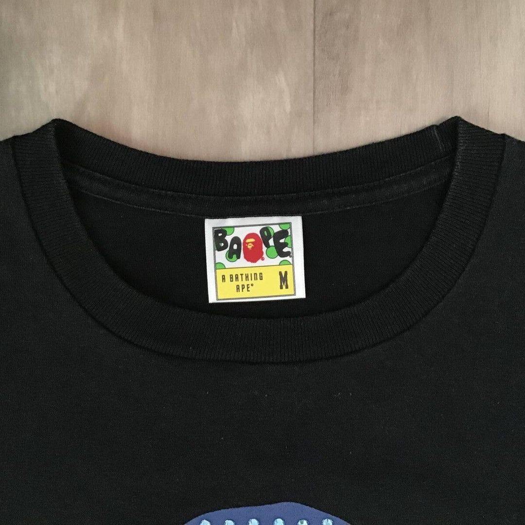 Bape × Swarovski BAPE Rainbow Swarovski APE HEAD logo T-shirt a bathing ape Size US M / EU 48-50 / 2 - 5 Thumbnail