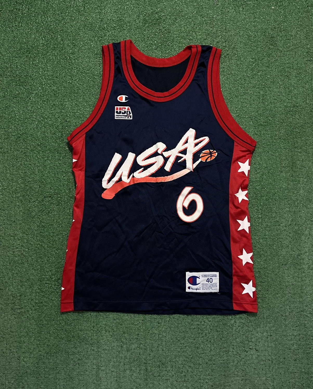 USA Champion Jersey Hardaway Vintage