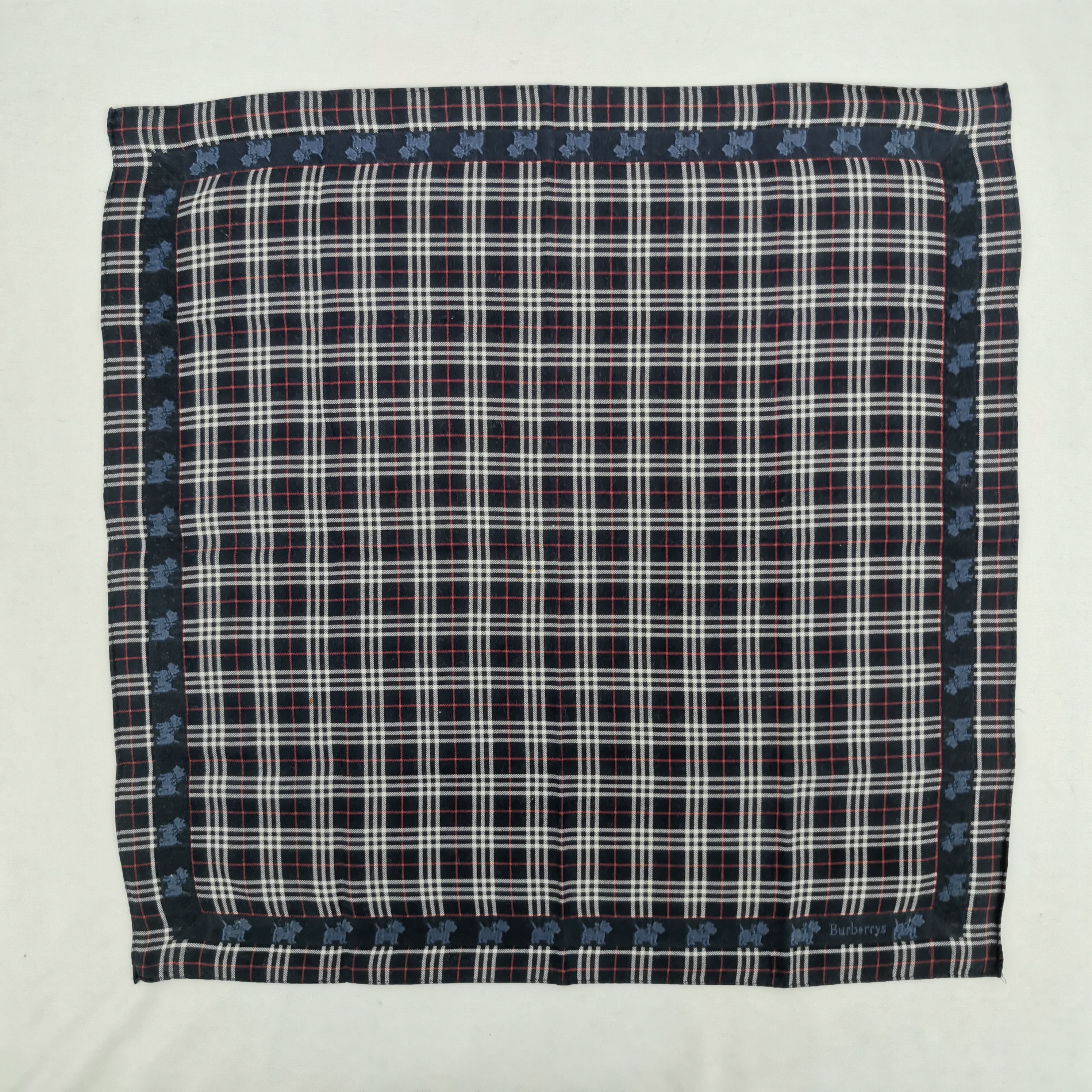 Burberry Vintage Burberry Handkerchief Neckerchief Bandana Size ONE SIZE - 2 Thumbnail