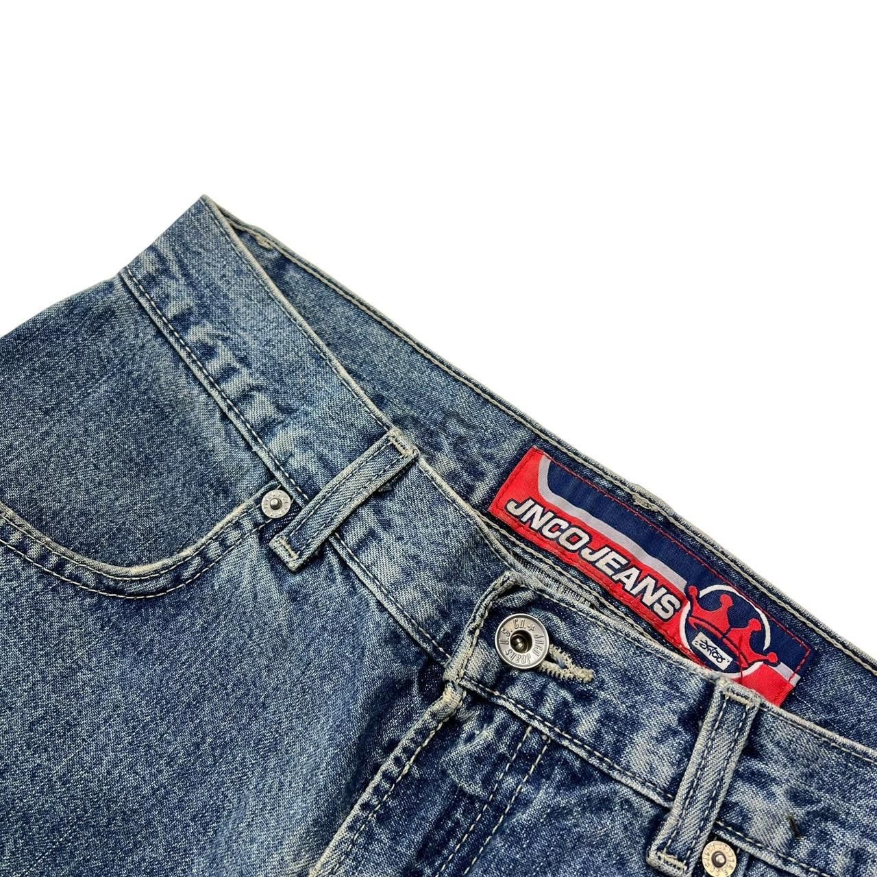 JNCO Vintage Jnco Crown Baggy Denim Shorts / Jorts - Waist: 30” Size US 30 / EU 46 - 5 Thumbnail