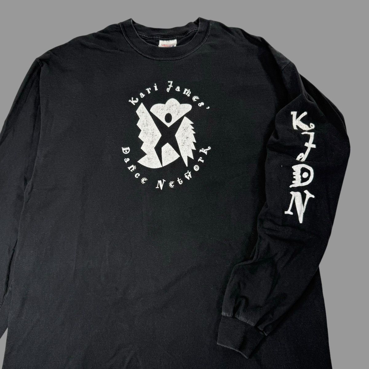 Vintage Vintage 1990s dance school long sleeve tshirt Size US XL / EU 56 / 4 - 2 Thumbnail