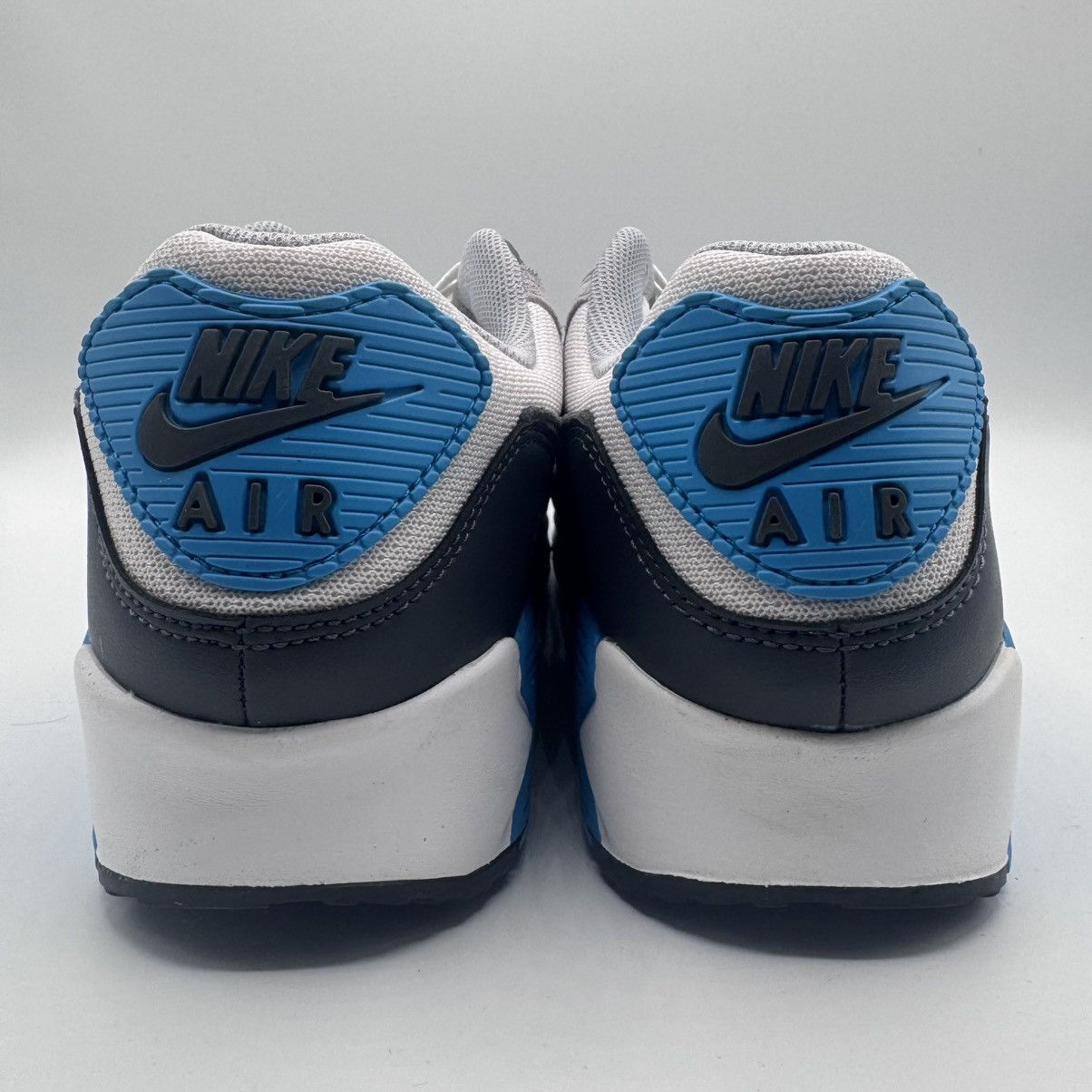 Nike Nike Air Max 90 Men's Size 11.5 Blue White Grey Size US 11.5 / EU 44-45 - 5 Thumbnail