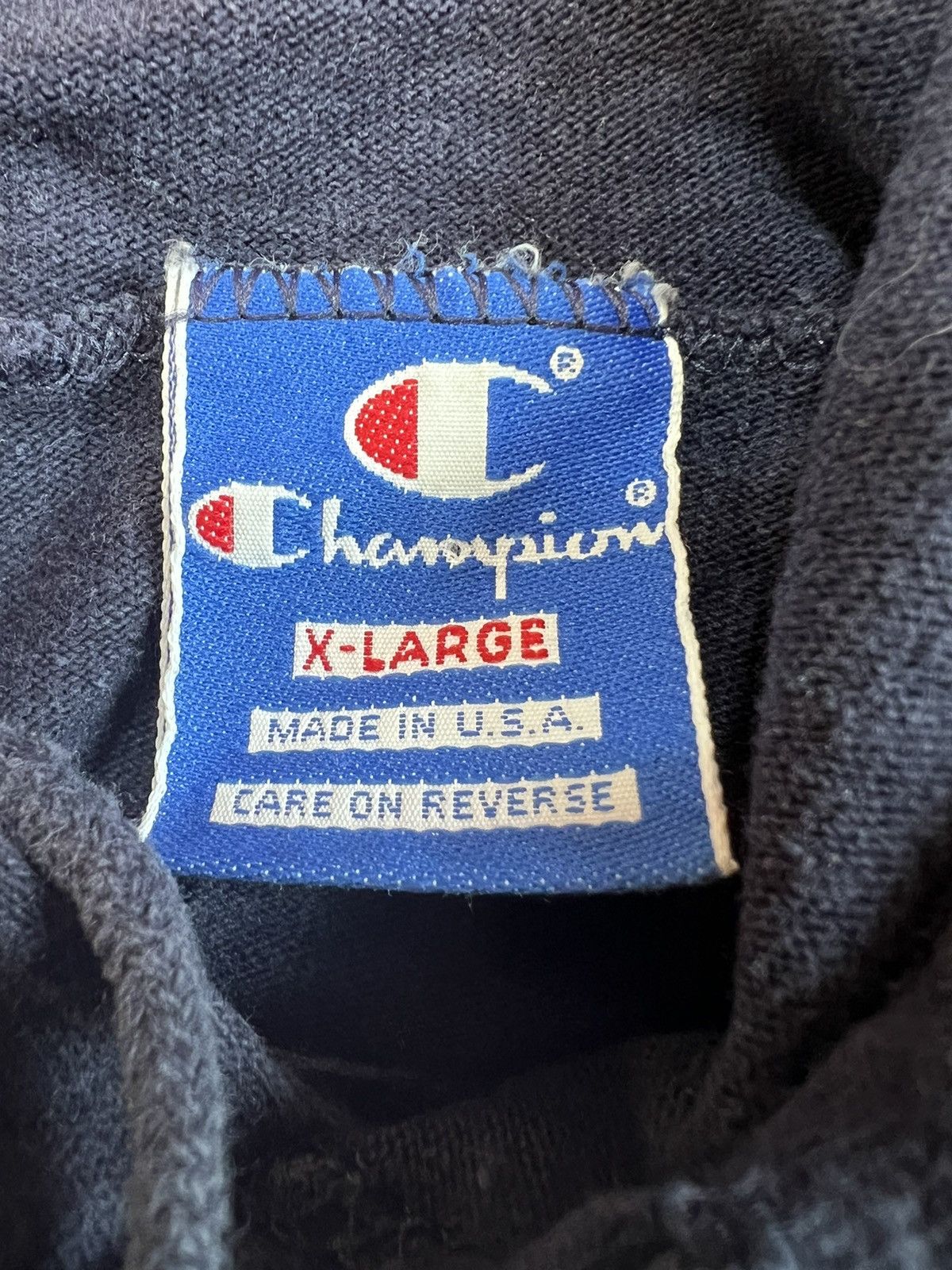 Champion × Vintage Vintage 90s African American Student Champion Hoodie 1992 Size US XL / EU 56 / 4 - 5 Thumbnail