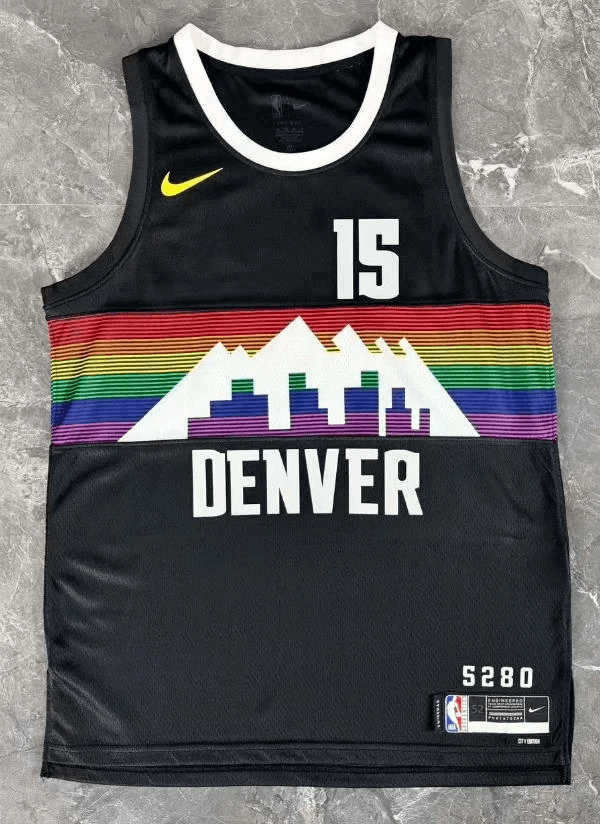 NBA Denver Nuggets 15 Nikola Jokić Jersey 2026 Size US XL / EU 56 / 4 - 1 Thumbnail