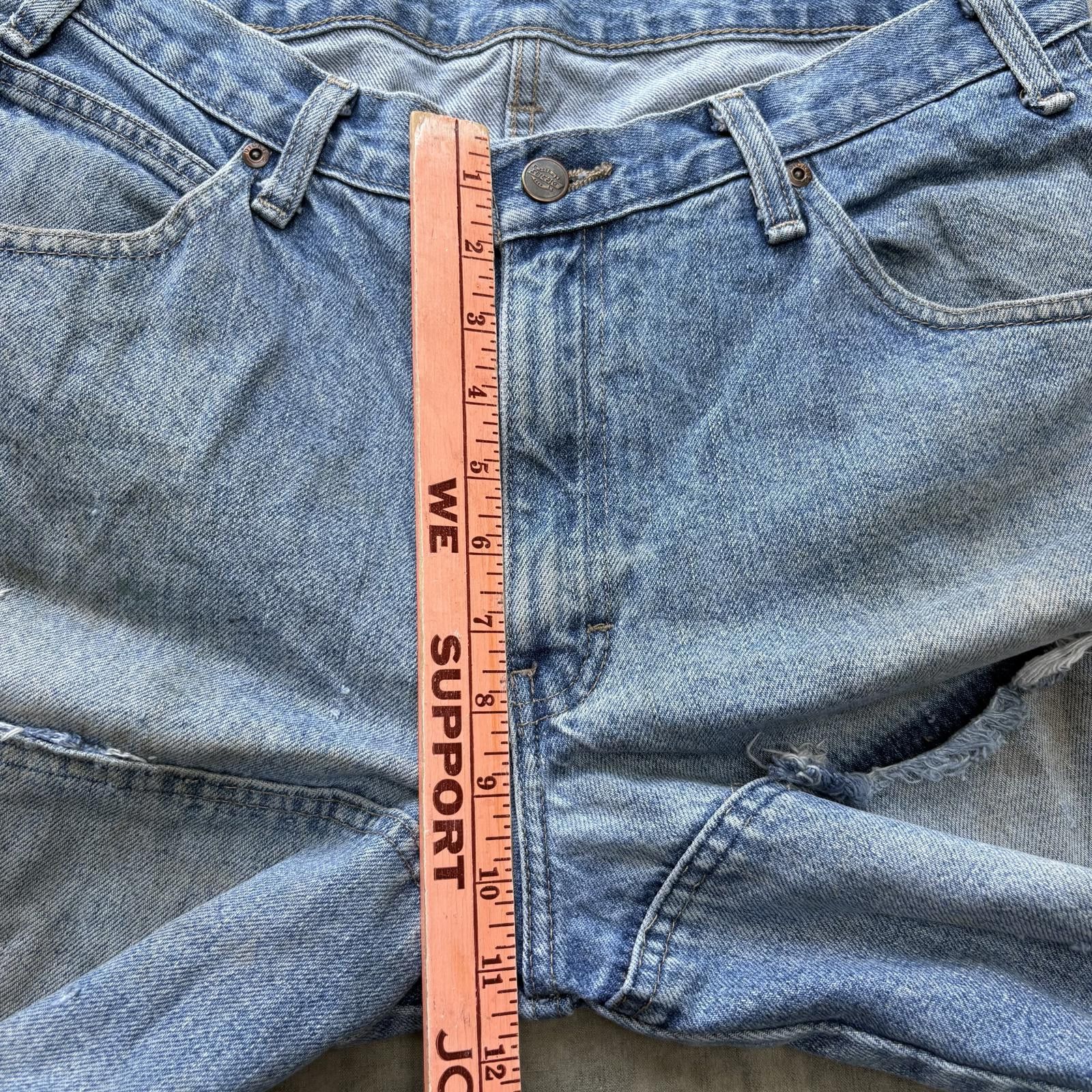 Dickies Vintage Distressed Dickies Double Knee Baggy Wide Leg Jeans Size US 33 - 8 Thumbnail