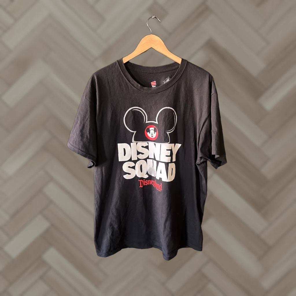 Disney Disney Parks Disneyland Mickey Mouse Adult Black T-shirt XL Short Sleeve Size US XL / EU 56 / 4 - 1 Thumbnail