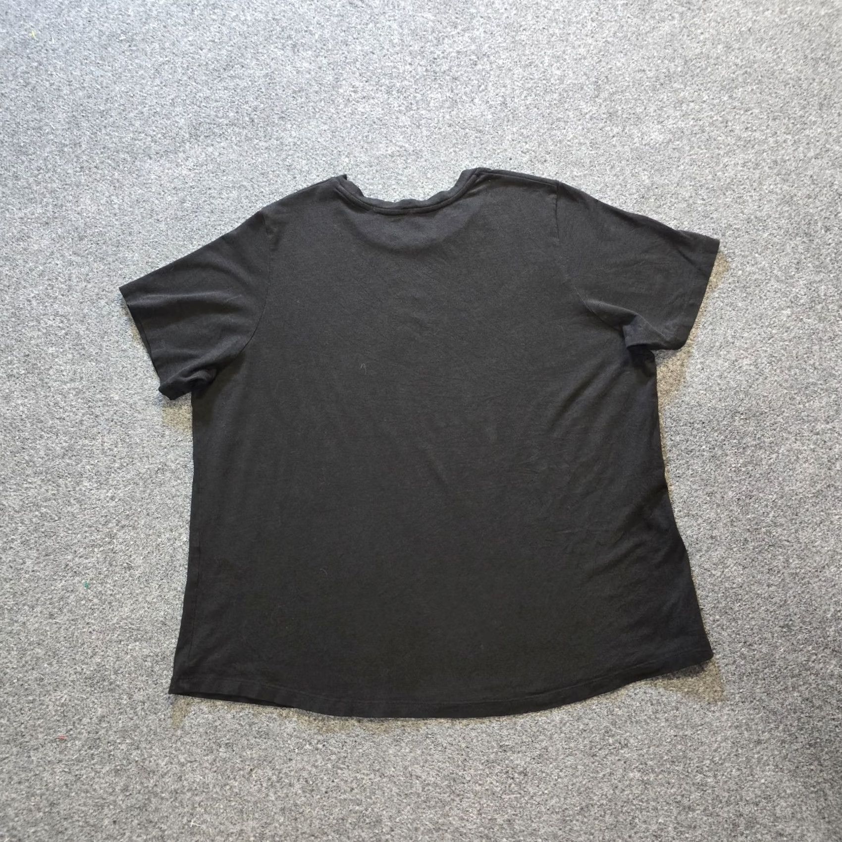 Vintage Universal Standard Top Womens Size PM Petite Black Boxy Short Sleeve Capsule Shirt Size M / US 6-8 / IT 42-44 - 7 Thumbnail
