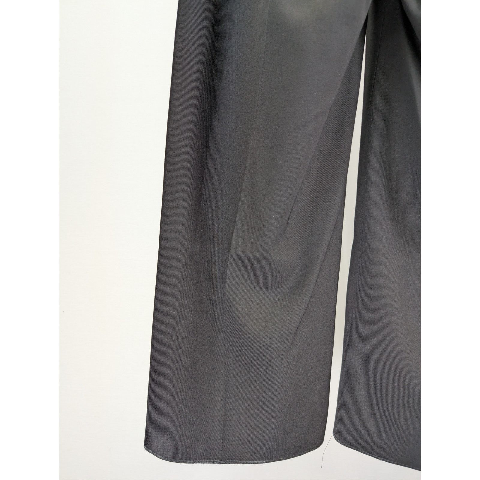 Balenciaga o1rshd1 Dry Wool Twill Hybrid Tailoring Pants in Black Size US 30 / EU 46 - 14 Thumbnail