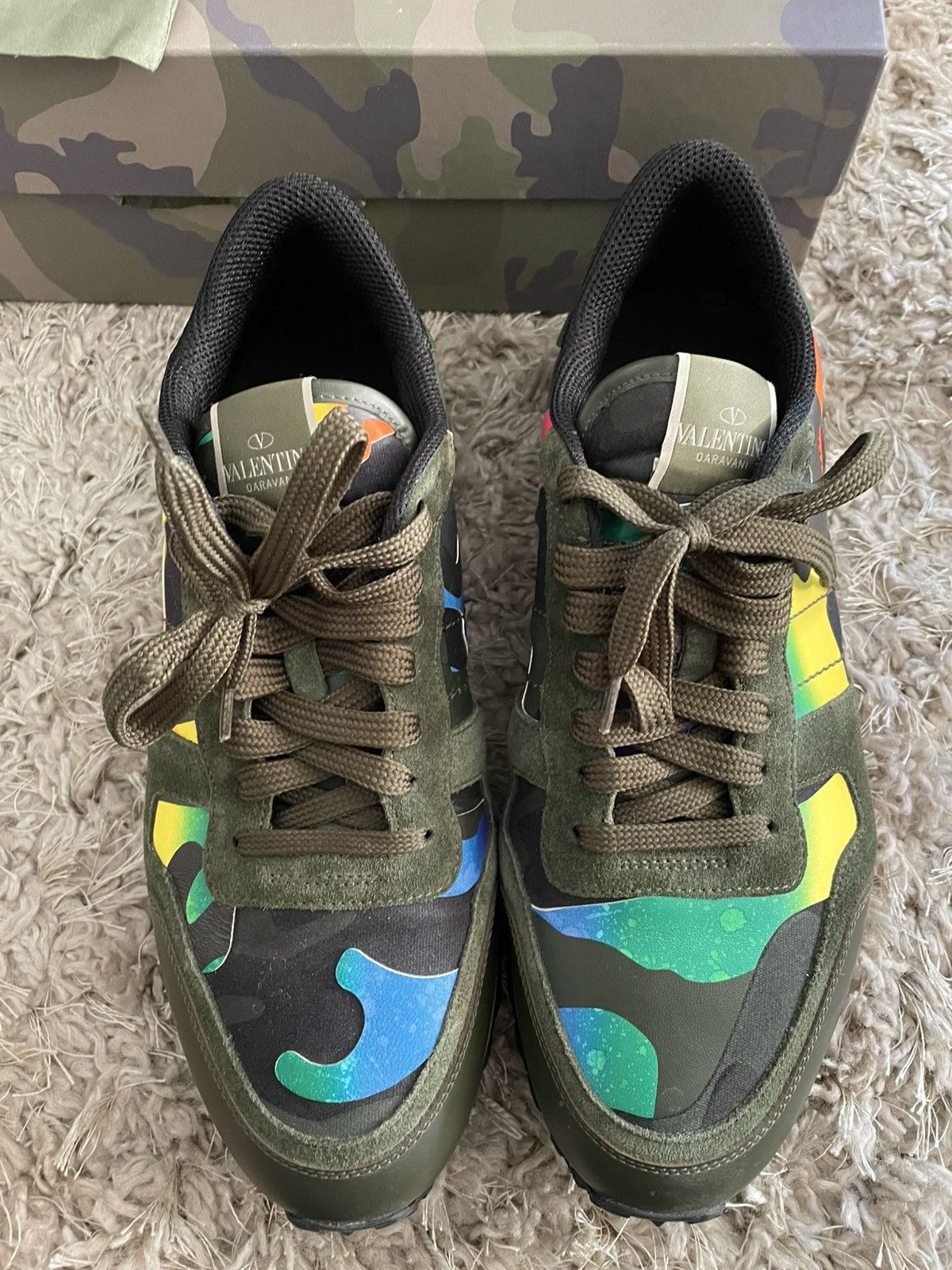 Valentino Valentino RockRunner Multi color camo Size US 11 / EU 44 - 5 Thumbnail
