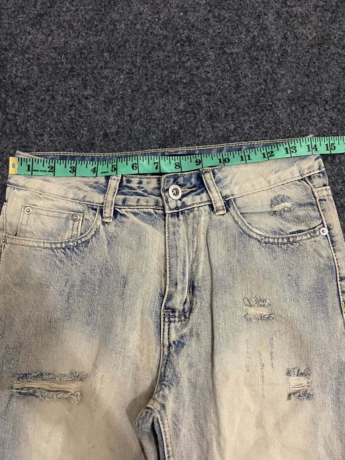 Hysteric Glamour × If Six Was Nine × Le Grande Bleu (L.G.B.) Black of exit denim pants desetresed rider Size US 27 - 12 Thumbnail