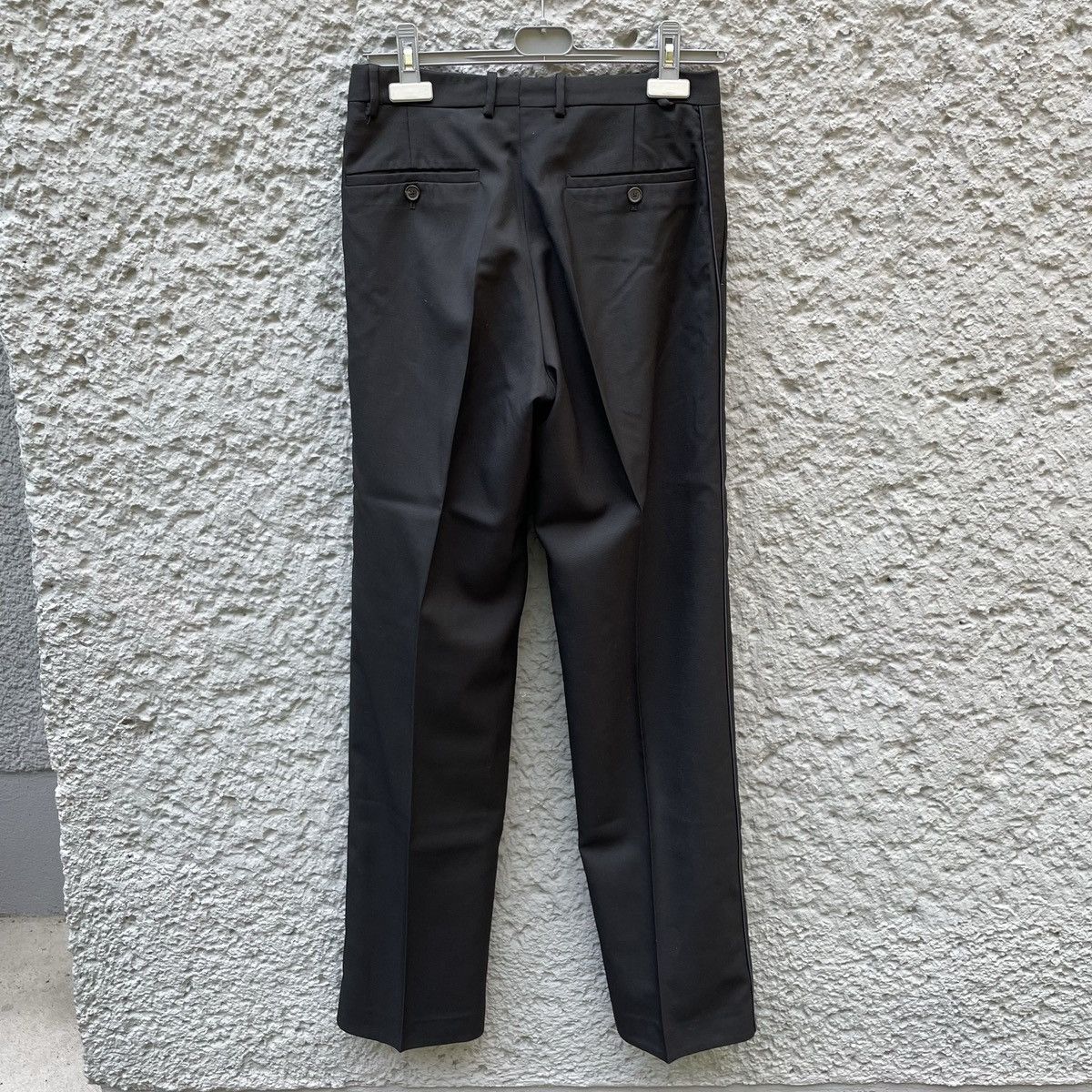 Jil Sander Jil Sander Black Tuxedo Suit Blazer Trousers Pants Size 46S - 10 Thumbnail