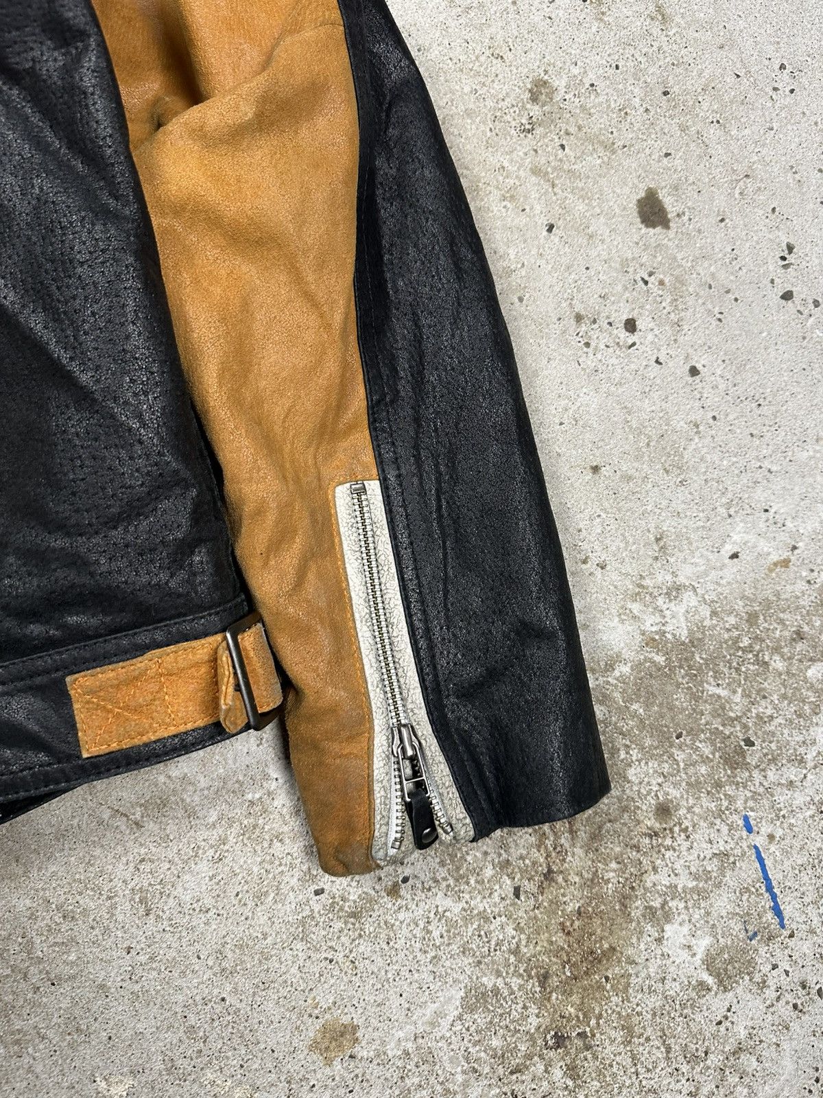 Japanese Brand Vintage Y2K Genuine Leather Suede Moto Biker Racing Jacket Size US S / EU 44-46 / 1 - 15 Thumbnail