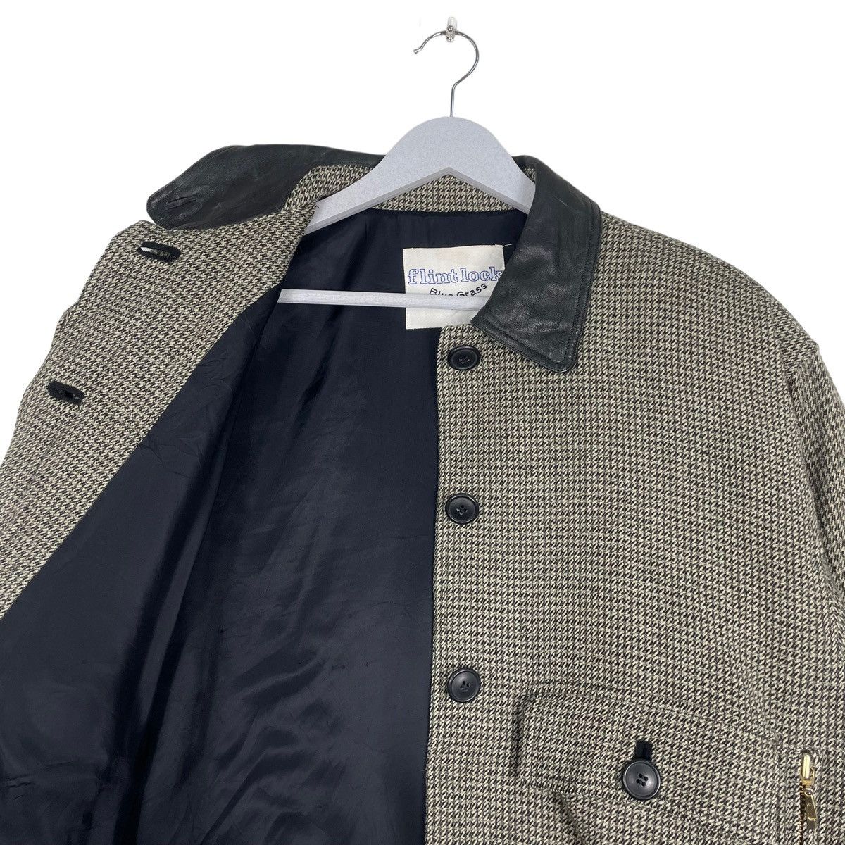 Hysteric Glamour × Japanese Brand × Le Grande Bleu (L.G.B.) 💥FLINT LOCK BLUE GRASS BOMBER JACKET Size US M / EU 48-50 / 2 - 9 Thumbnail