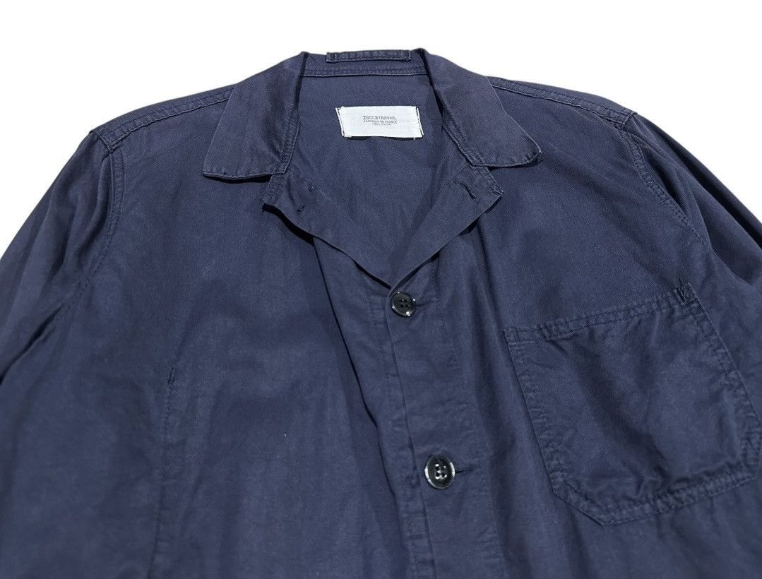 Issey Miyake 🔥Vintage Zucca Travali French Chore Jacket Shirt Size US L / EU 52-54 / 3 - 3 Thumbnail