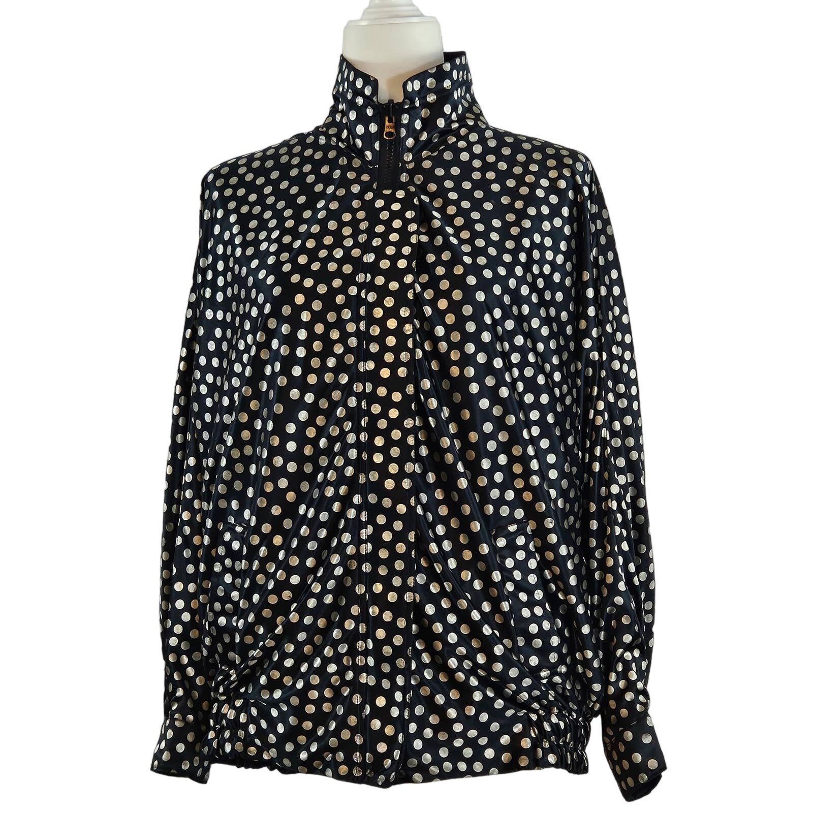 Other VTG EUC 80s Reversible Polka Dot & Solid Jacket Sz. 2XL Size XXL / US 16-18 / IT 52-54 - 5 Thumbnail