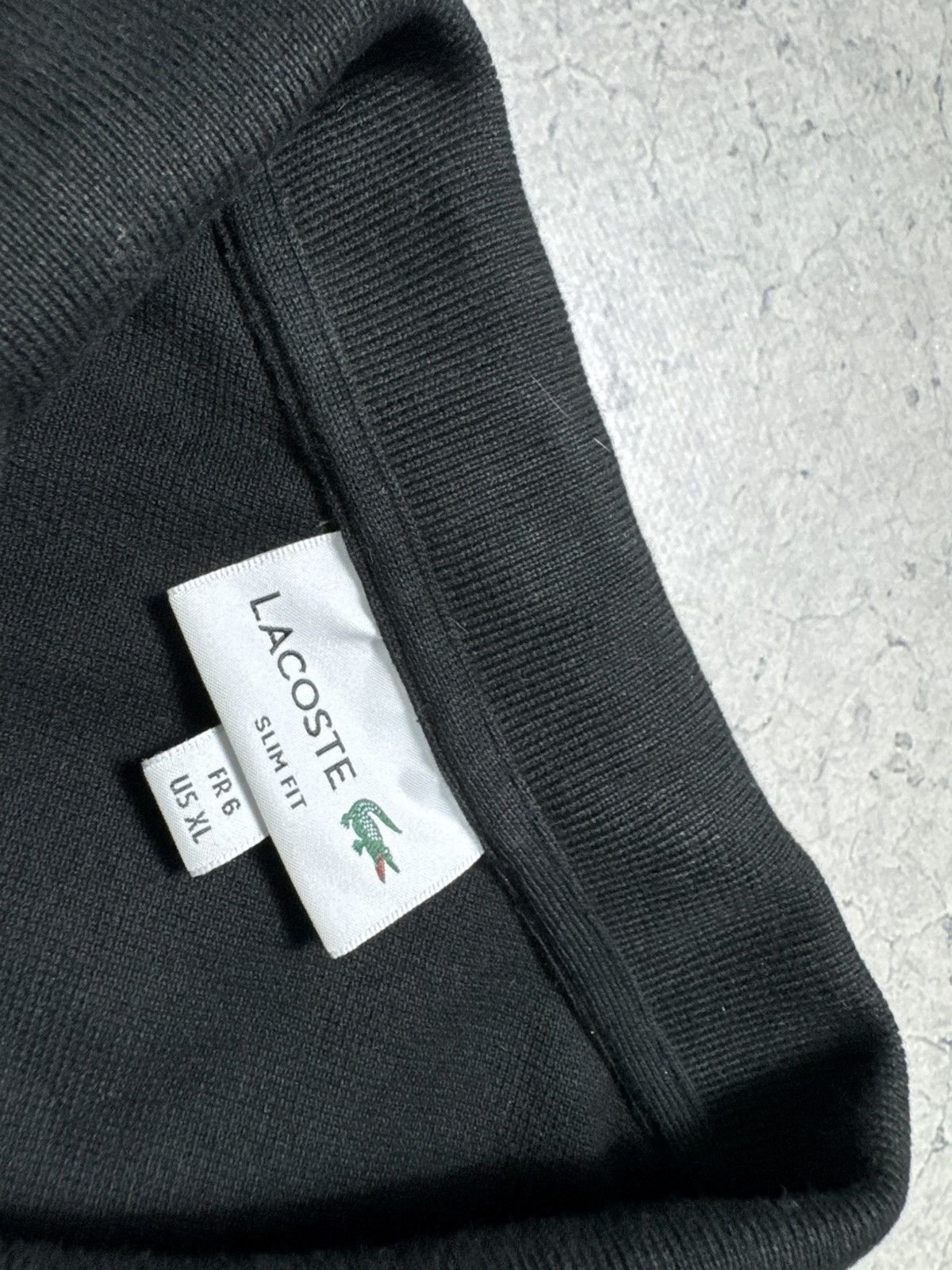 Lacoste Lacoste Black Polo Shirt XL Size US XL / EU 56 / 4 - 5 Thumbnail