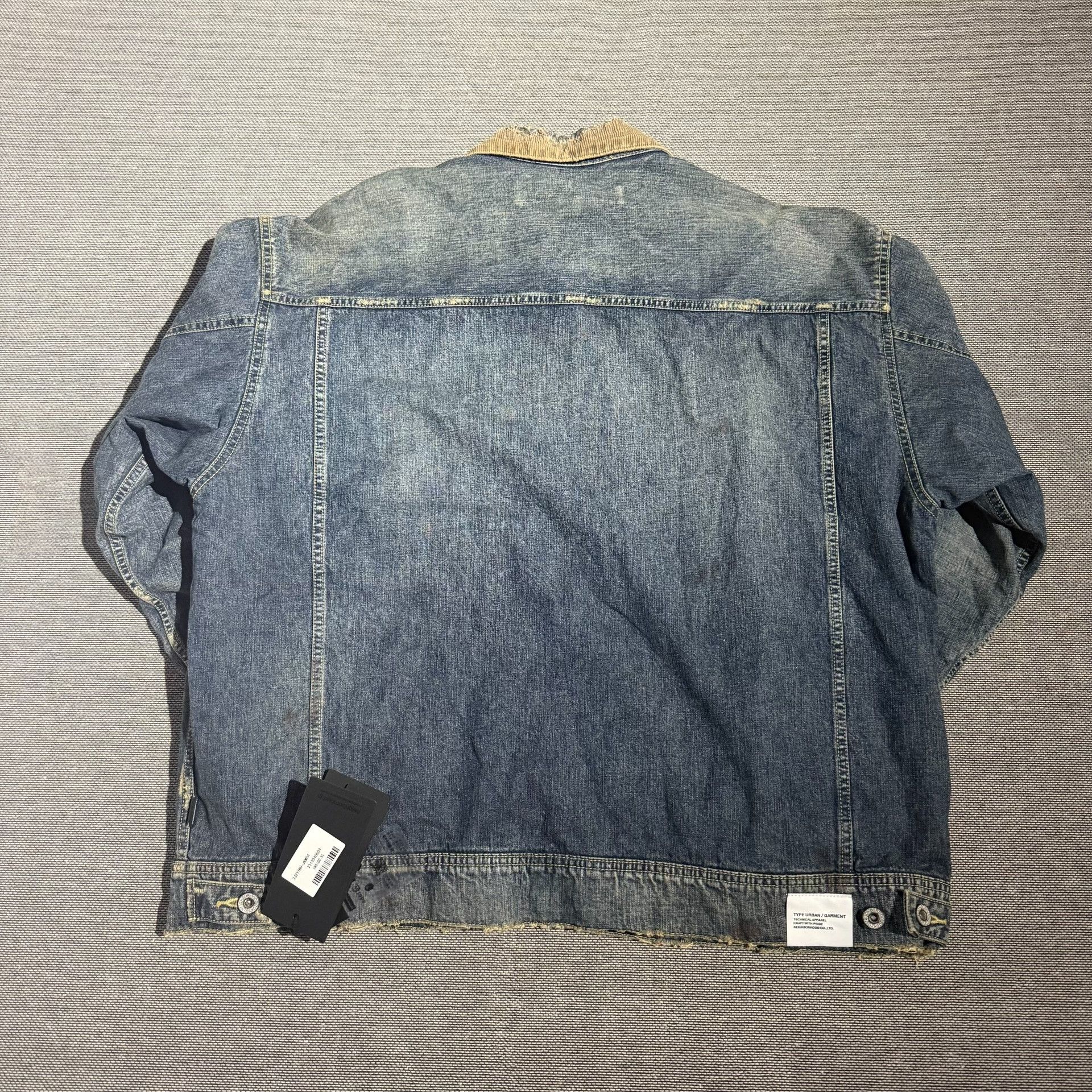 Neighborhood Neighborhood 23AW Savage Storm Rider Denim Jacket Size US XL / EU 56 / 4 - 2 Thumbnail