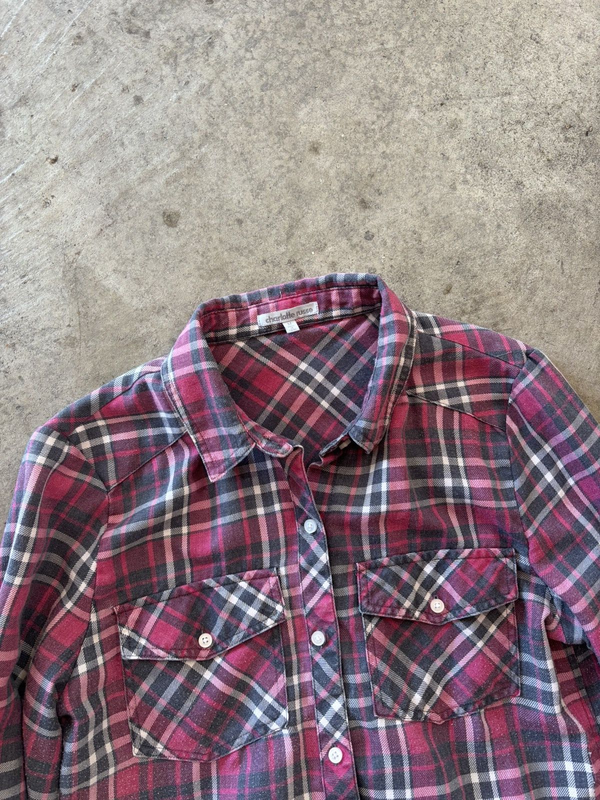 Vintage vintage red western style button up shirt Size M / US 6-8 / IT 42-44 - 3 Thumbnail