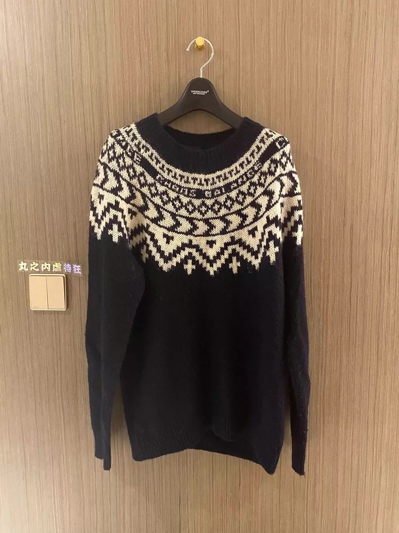 Undercover Undercover 14aw Main Line Pure Wool National Snow Handle S Size US L / EU 52-54 / 3 - 1 Thumbnail